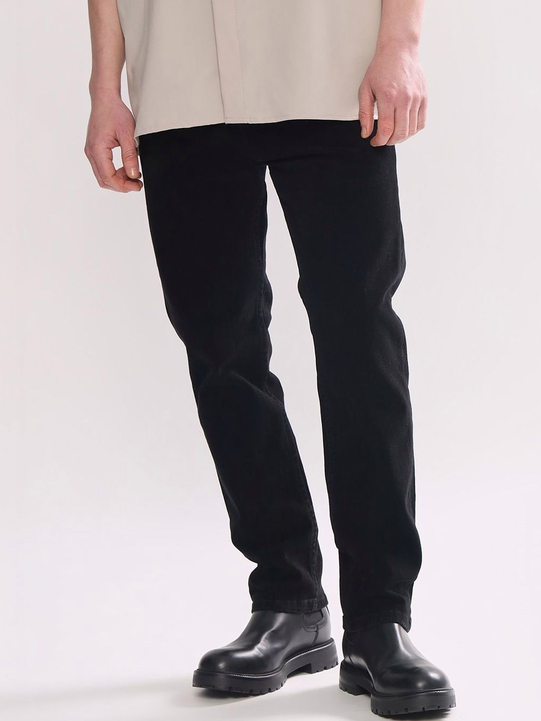 UNITED DENIM Men Loose Mid-Rise Stretchable Jeans-picture-7