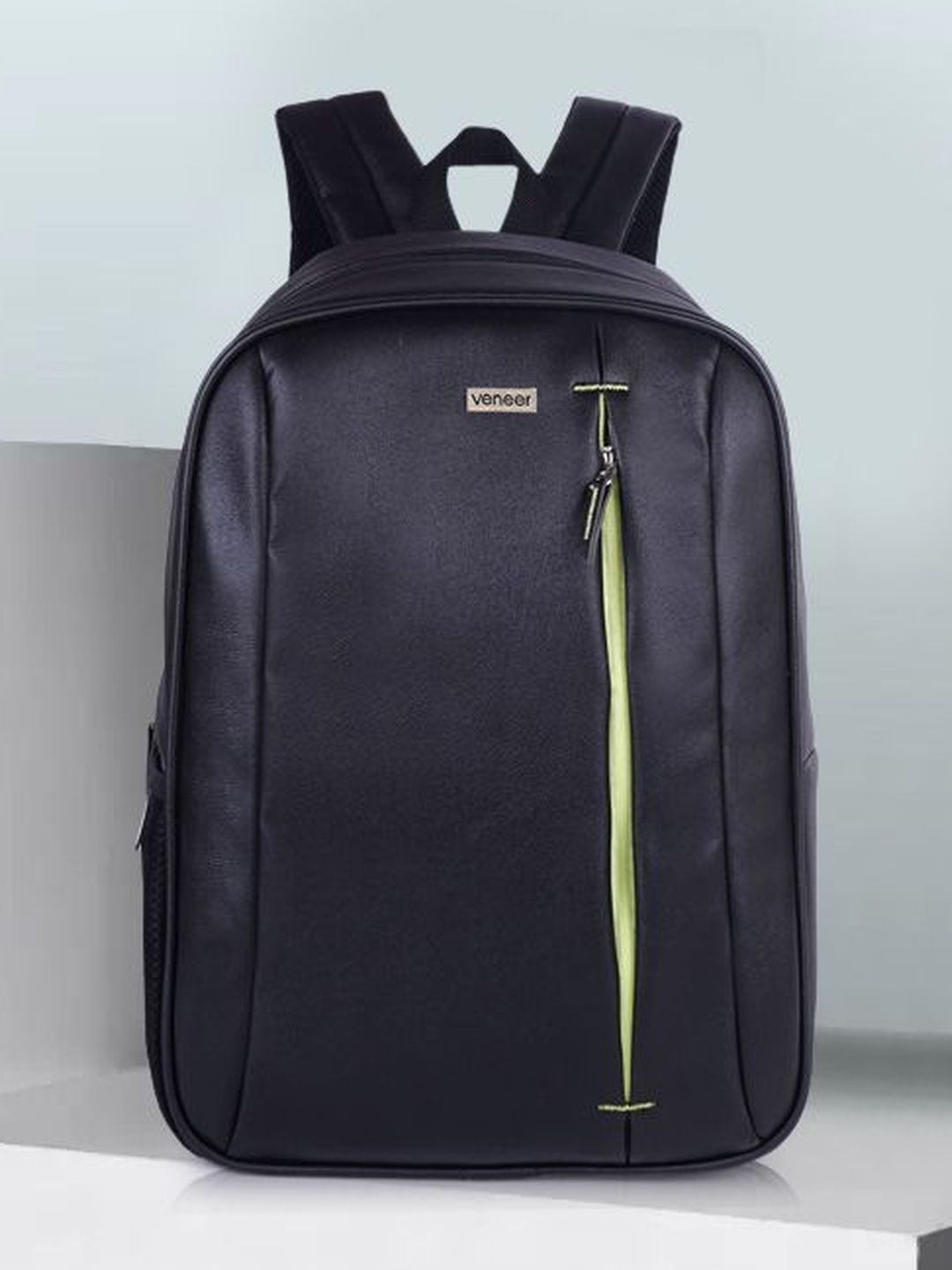 Veneer Unisex Brand Logo Contrast Detail Backpack-picture-49