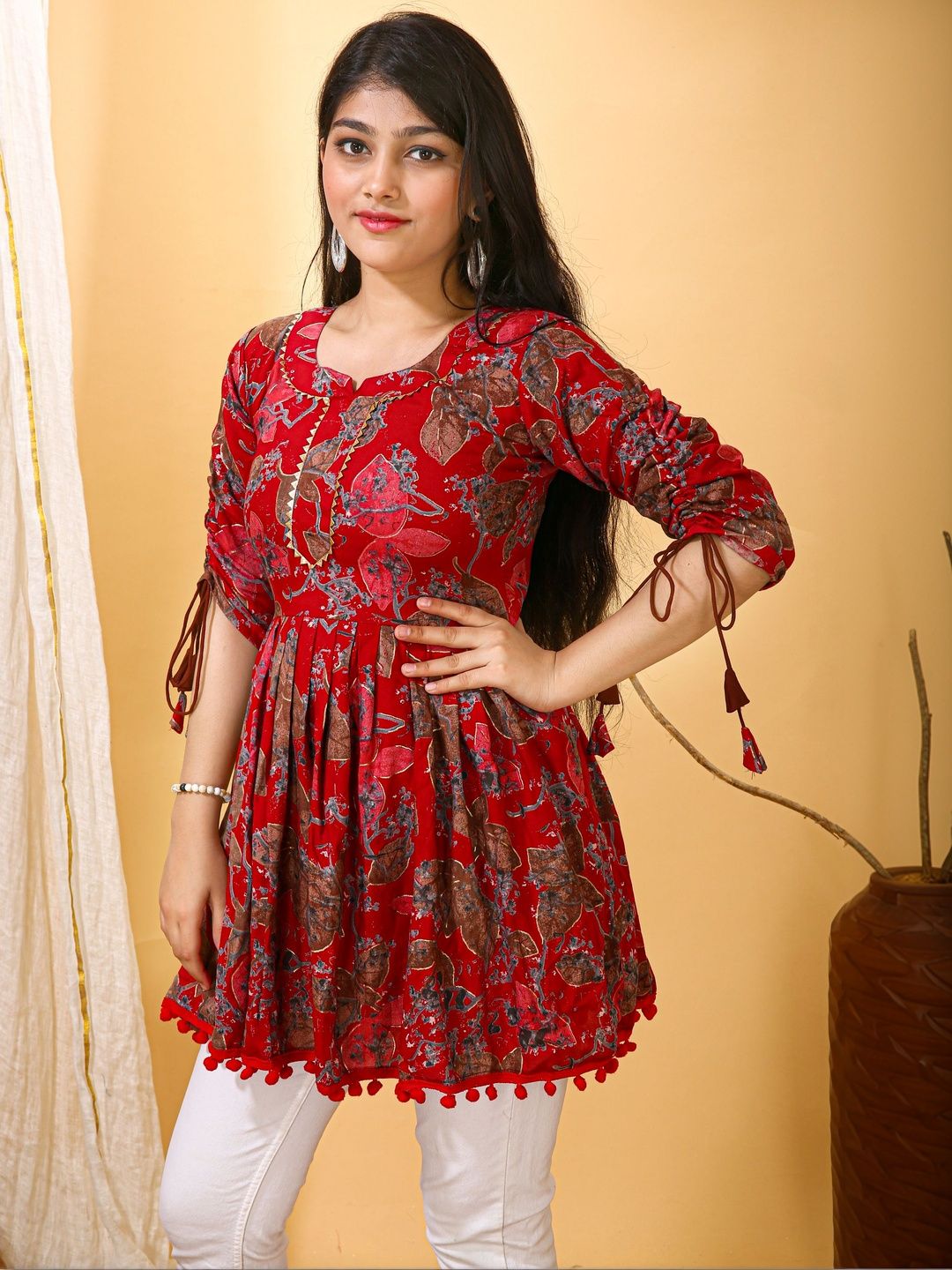 FULPARI Women Paisley Printed Kurta-picture-2