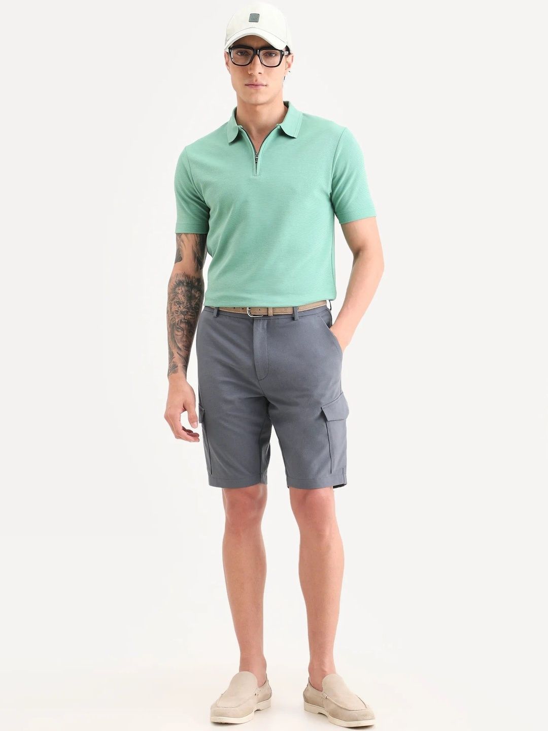 RARE RABBIT Men Cargo Shorts-picture-56