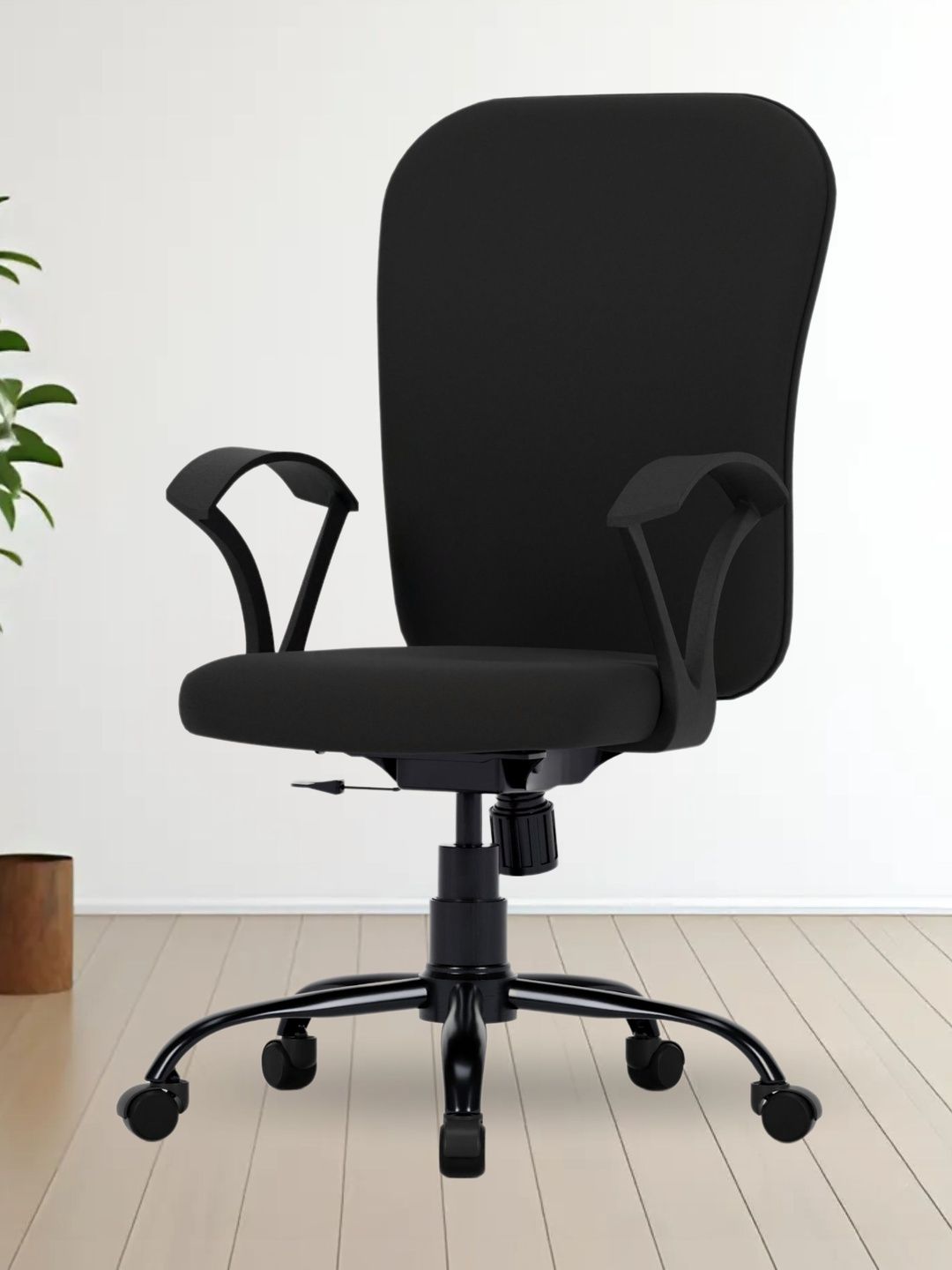 FUGO Black Study Arm Chair-picture-17