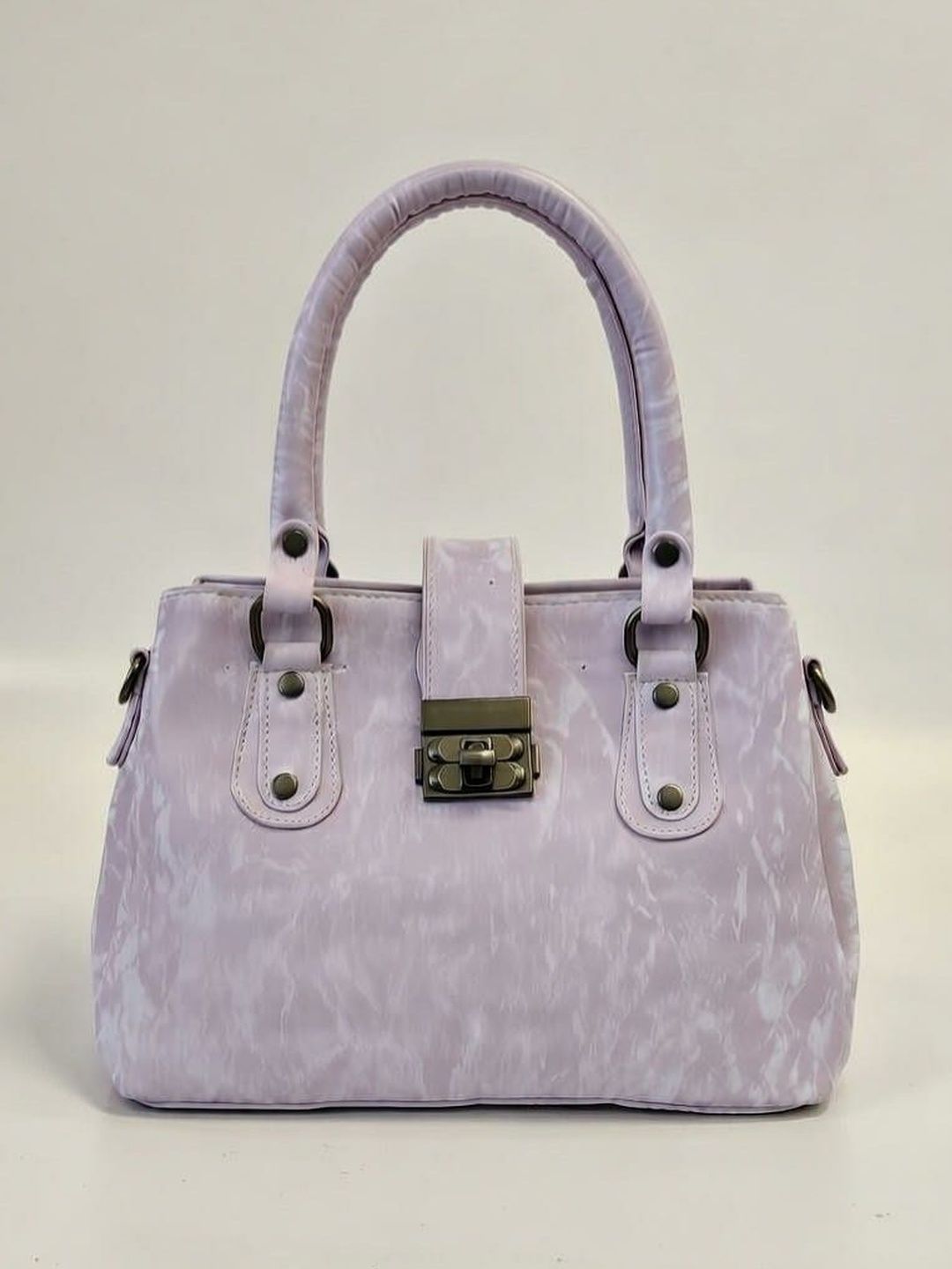 Elecsera Textured Structured Handheld Bag with Quilted-picture-27