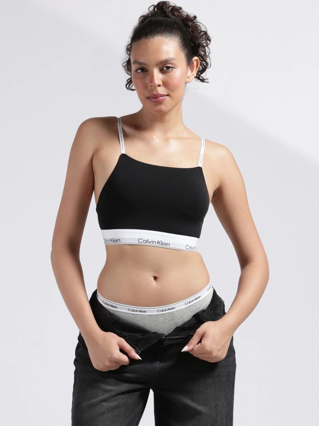 Calvin Klein Underwear Pack of 3 Cotton Mid-Rise Thongs Briefs