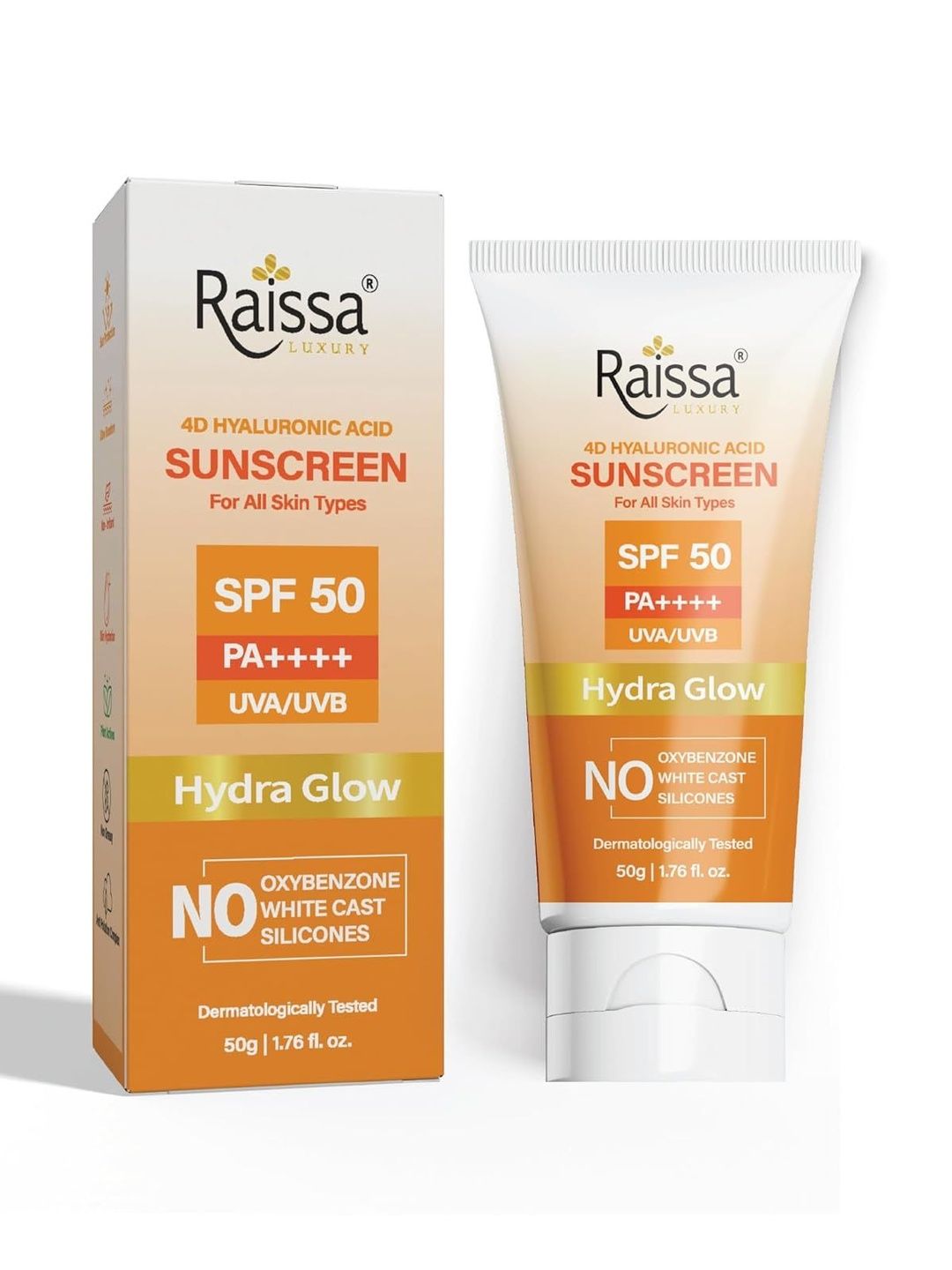 Raissa 4D Hyaluronic Acid Sunscreen SPF50 PA++++ - 50 g-picture-40
