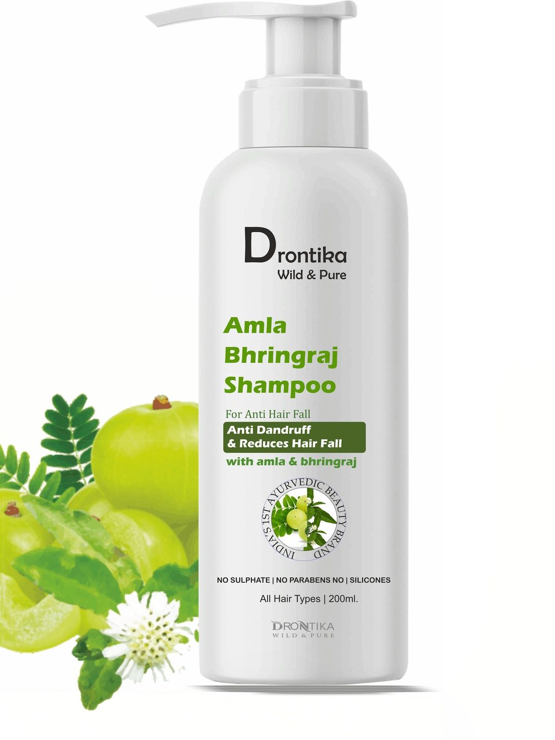 DRONTIKA Amla Bhringraj Shampoo For Anti Hair Fall - 200 ml-picture-24