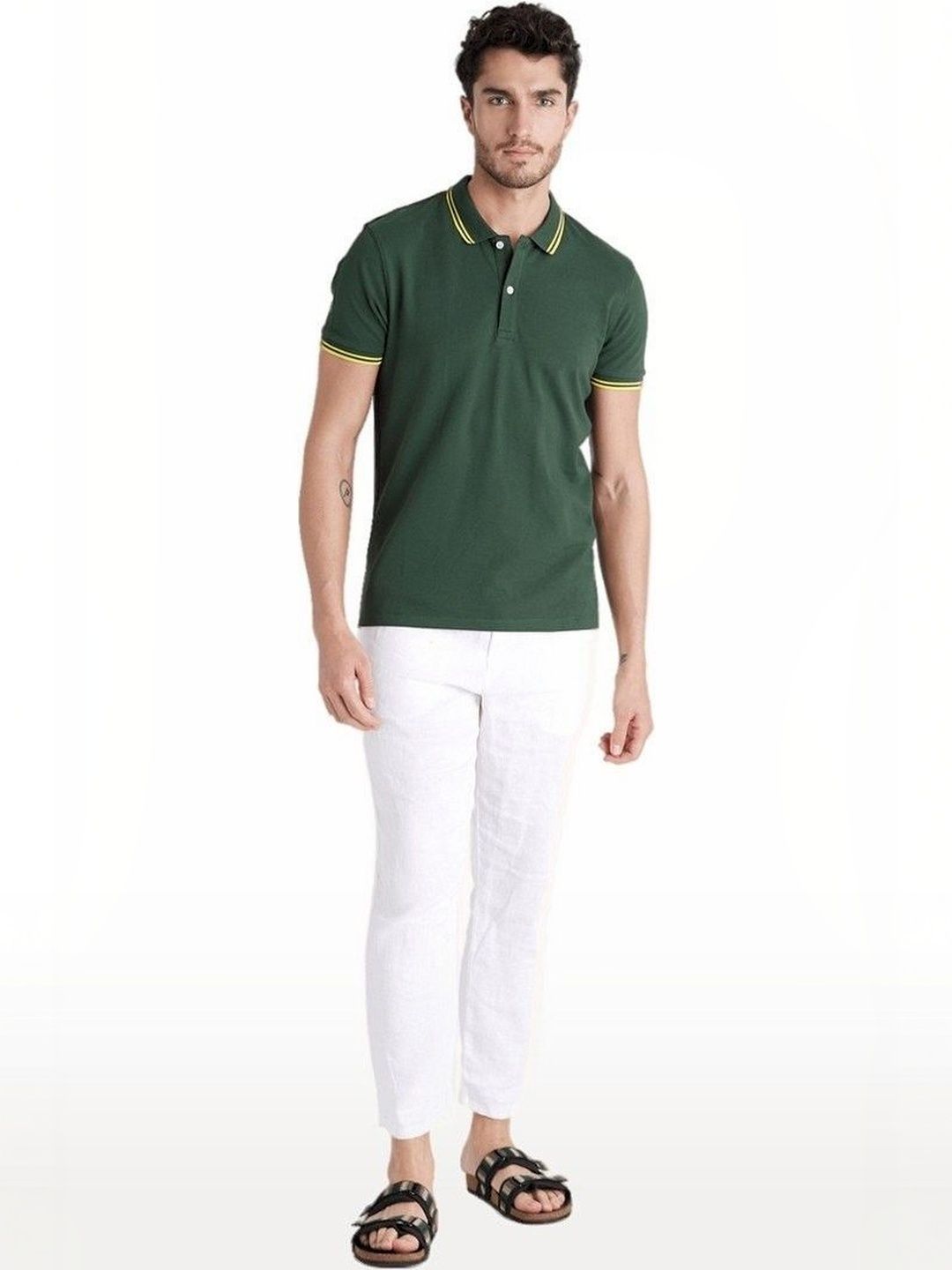 Celio Men Straight Fit Trousers-picture-21