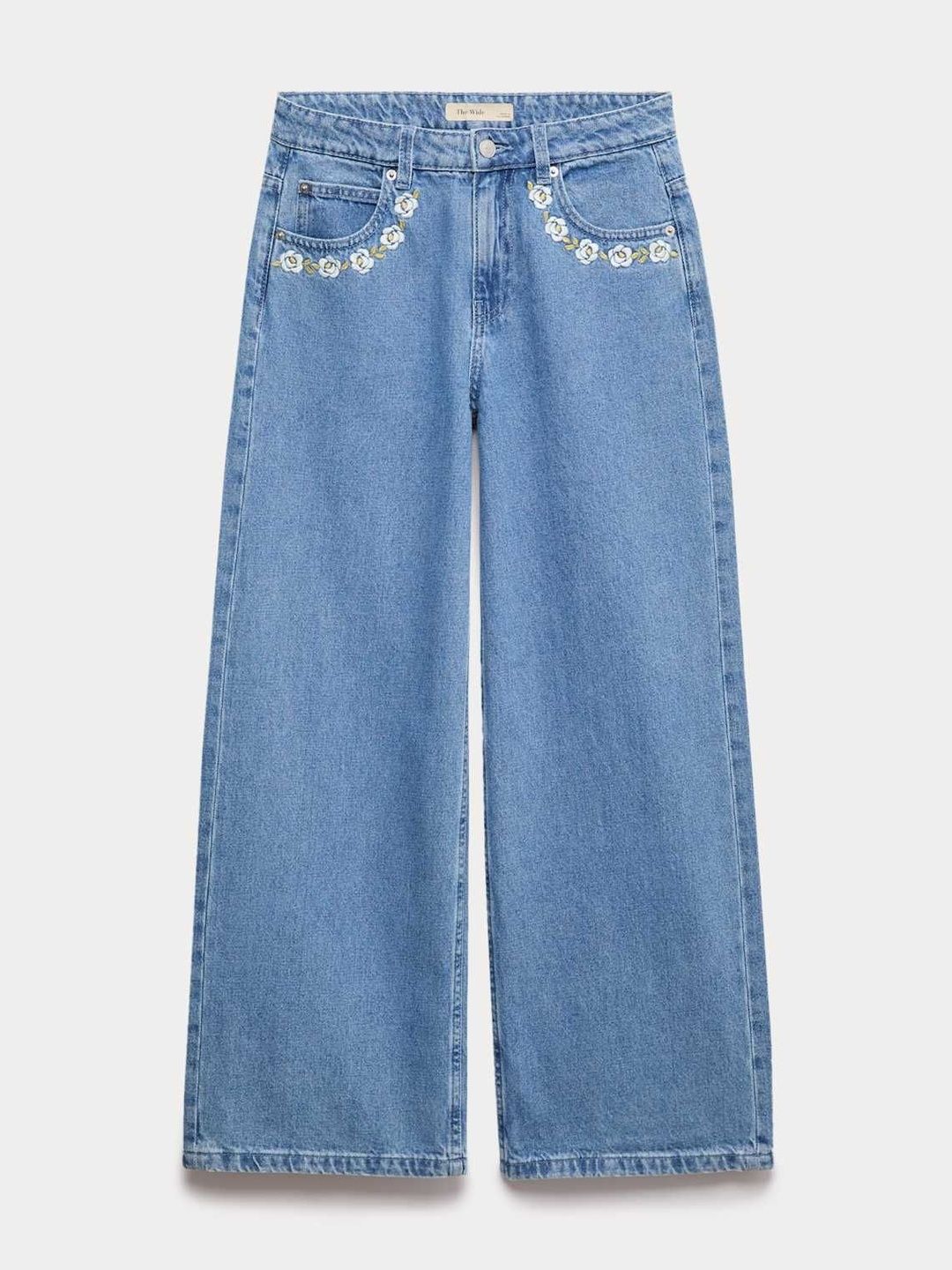 Marks & Spencer Girls Regular Fit Mid-Rise Light Fade Jeans-picture-32