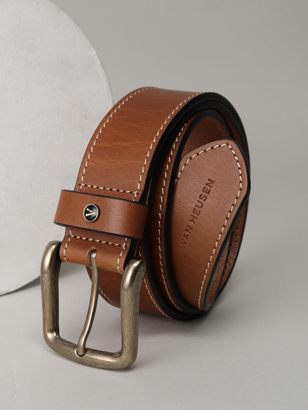 Van Heusen Men Leather Belt-picture-32