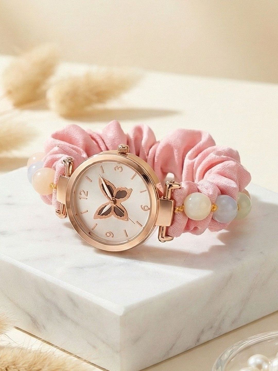 SZN Women Patterned Dial & Cuff Straps Analogue Watch Rangini watchW-picture-14