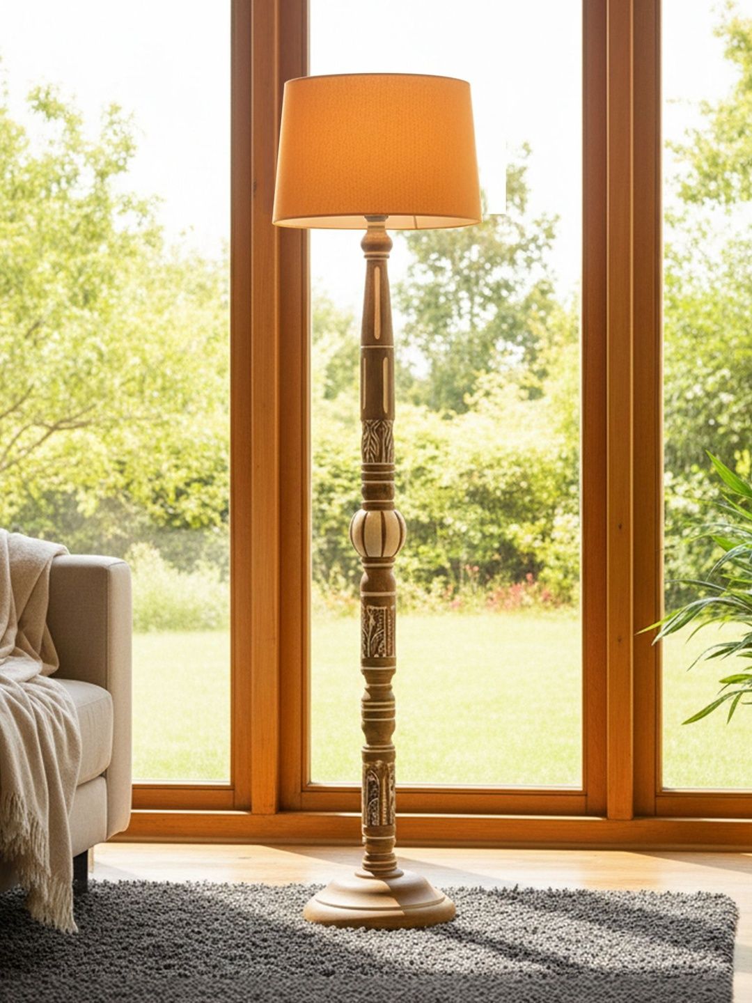 Glowhere Yellow Wooden Floor Lamps-image-42