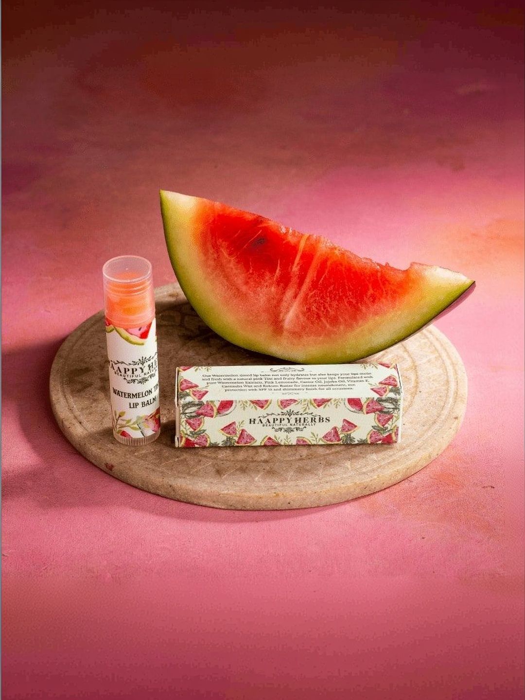 Haappy Herbs Watermelon Lip Balm Tint - 4.5 g-picture-34