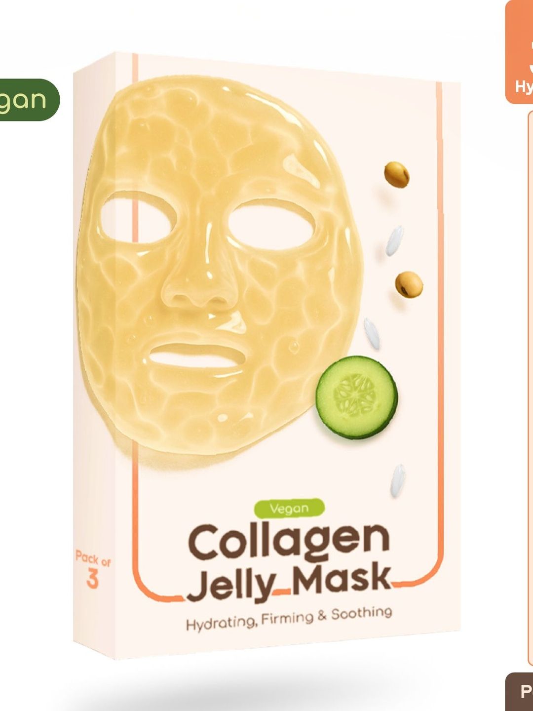 Beyond Rice Set Of 3 Collagen Hydrating & Soothing Jelly Mask - 250 g-image-43