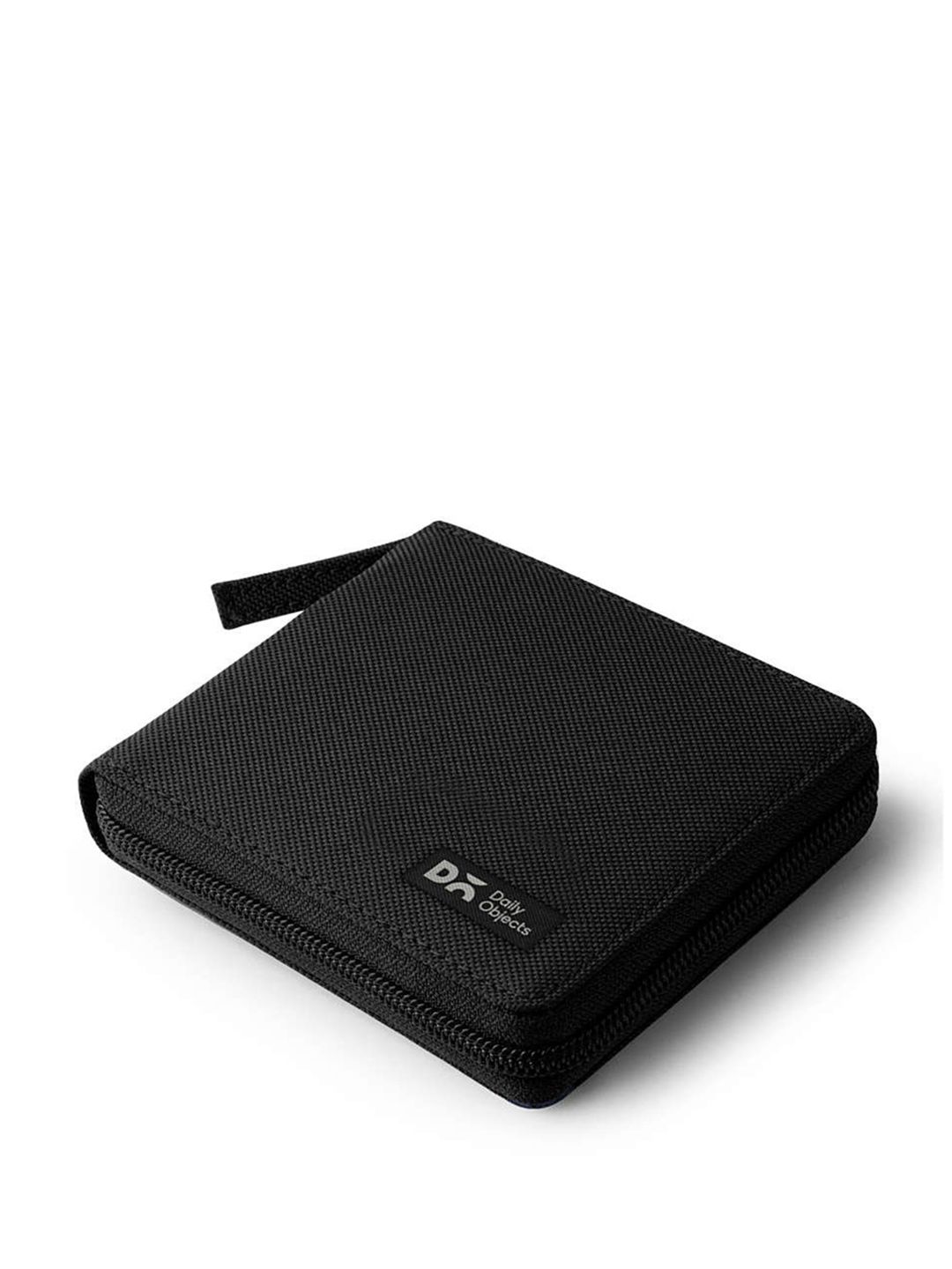 DailyObjects Women Black Printed Zip Around Wallet