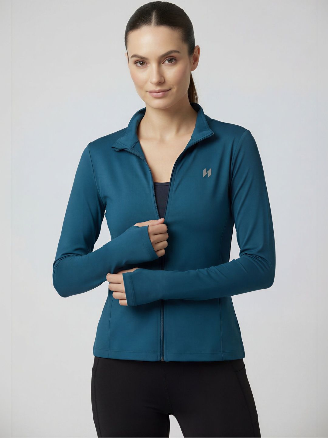 HUMAN SPIRIT Women Reflective Strip Running Sporty Jacket-picture-32