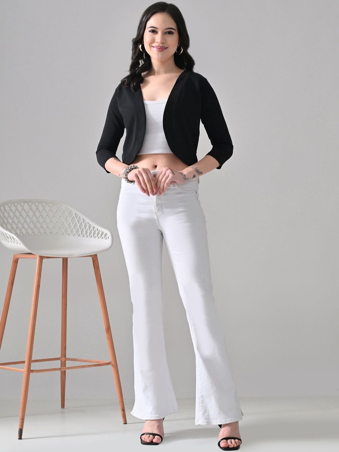 RAYWARE Women Crop Shrug-picture-21