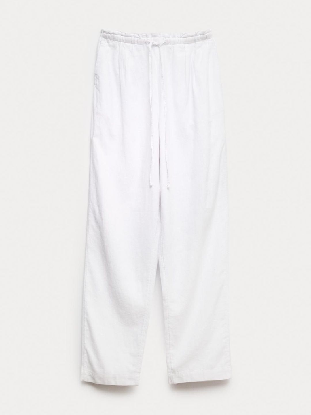 Marks & Spencer Women Tapered Fit High-Rise Trousers-picture-39