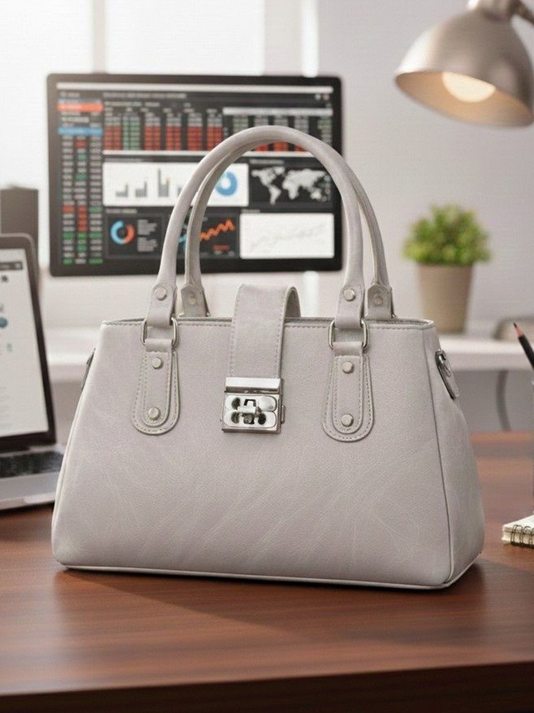 Elecsera Textured Structured Handheld Bag-picture-23