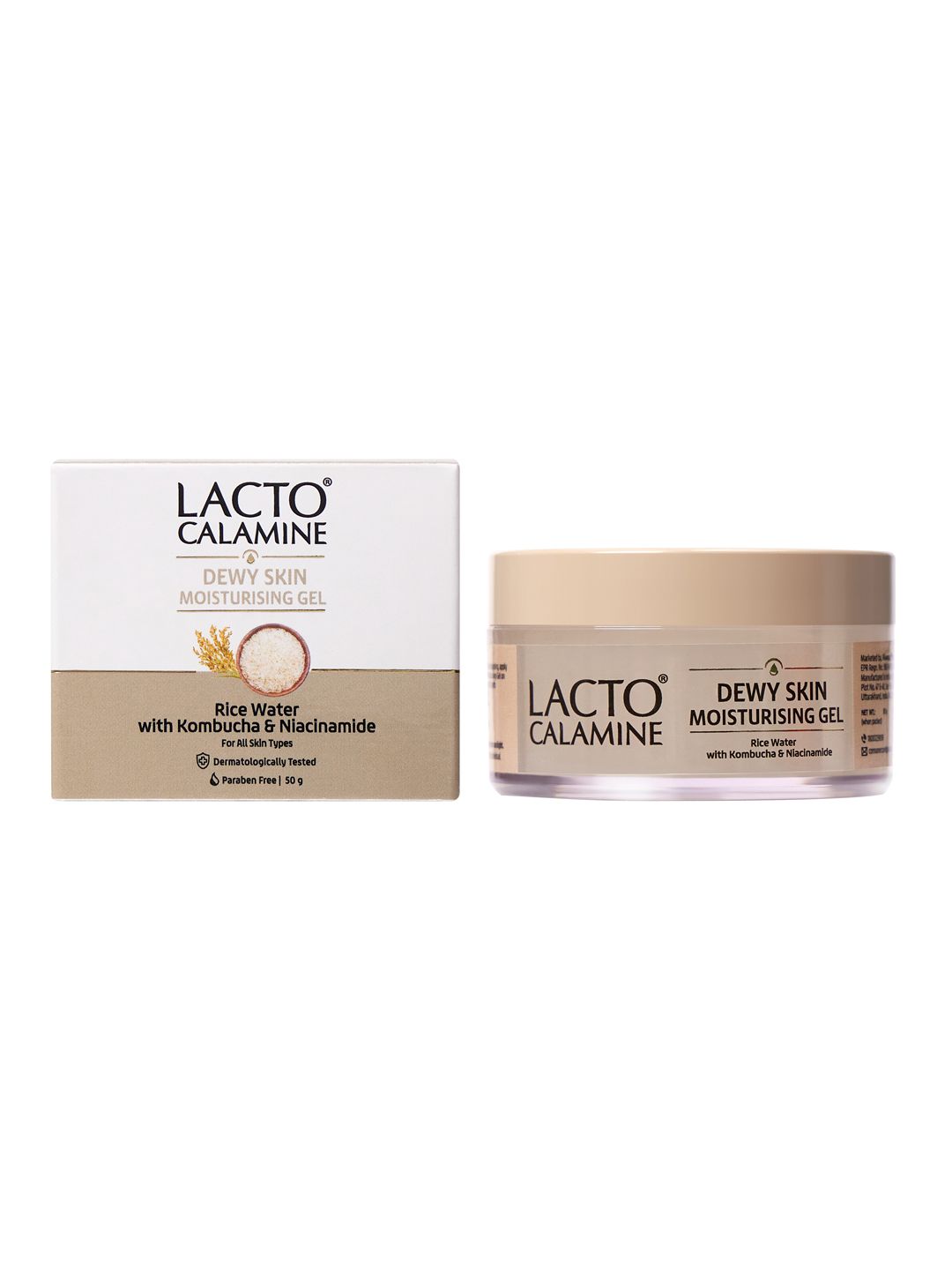 Lacto Calamine Dewy Rice Moisturizer with Niacinamide for Glass Skin - 50g-picture-29