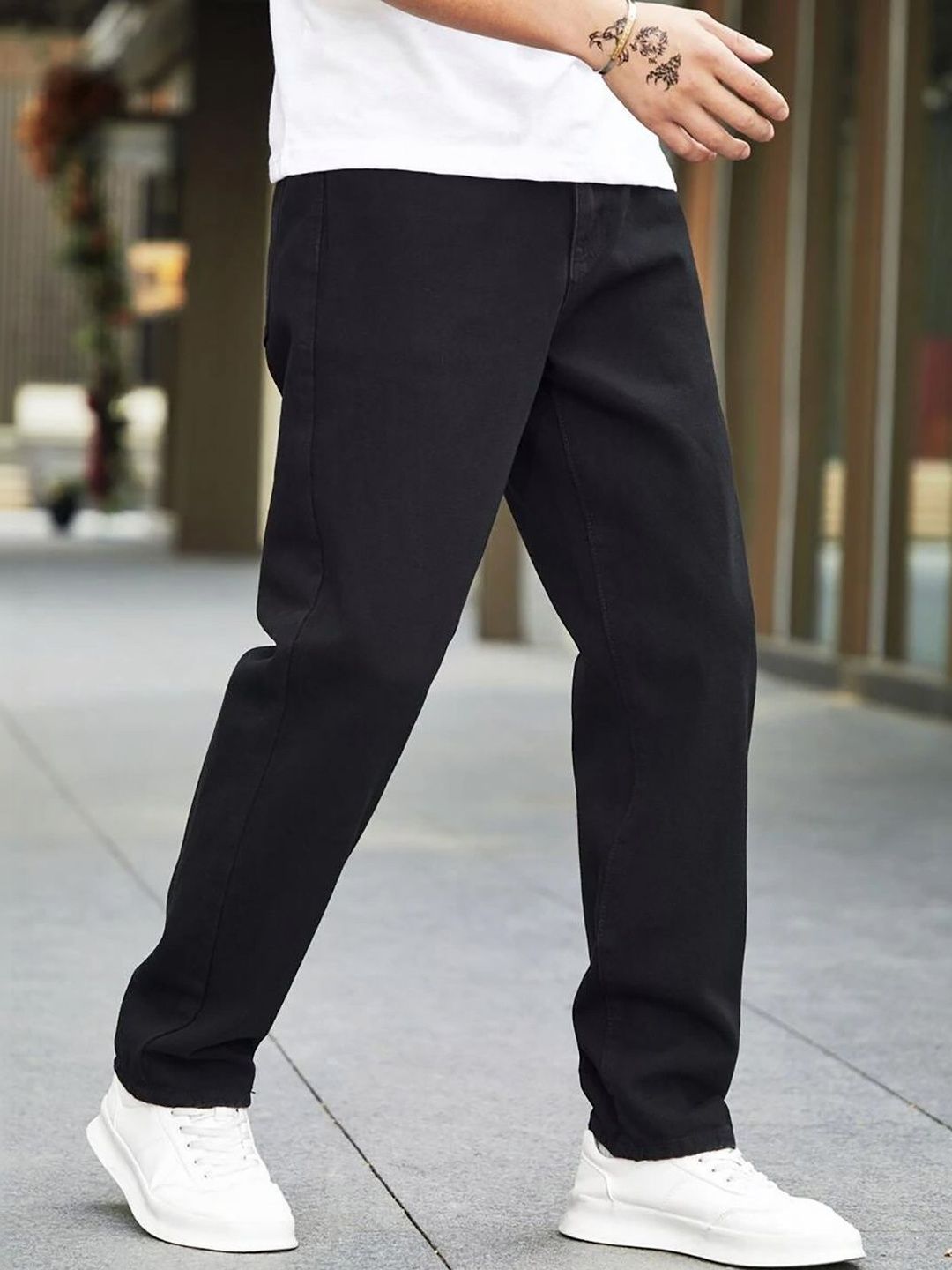 UNITED DENIM Men Loose Mid-Rise Stretchable Jeans-picture-40