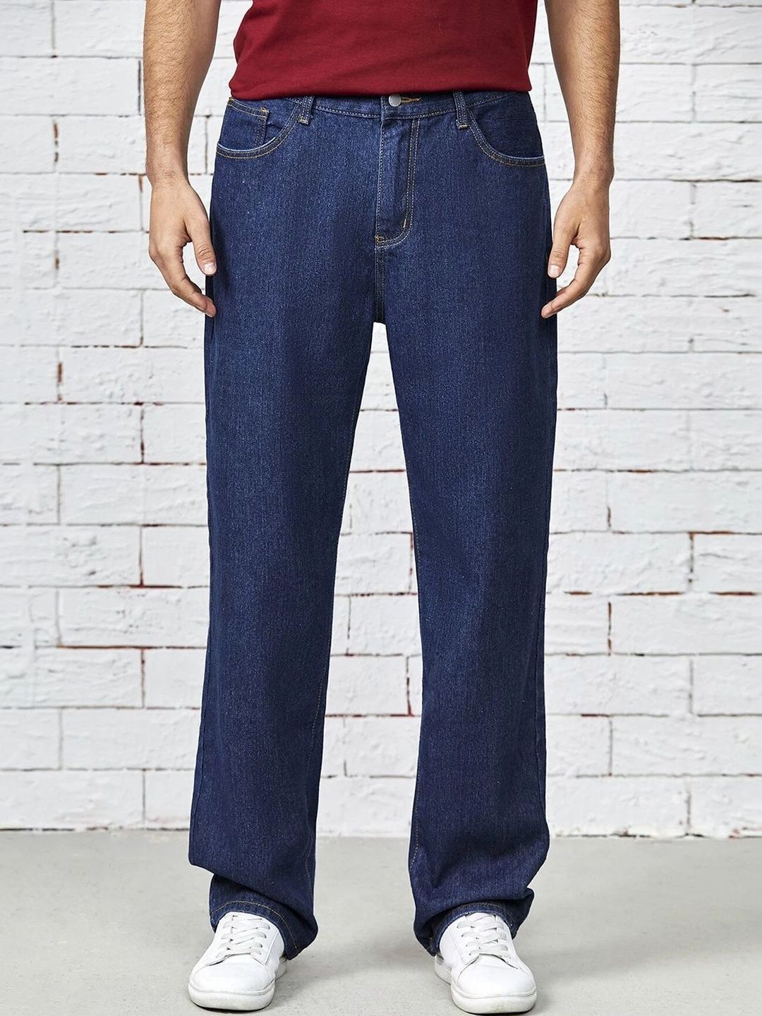 UNITED DENIM Men Loose Mid-Rise Stretchable Jeans-picture-39