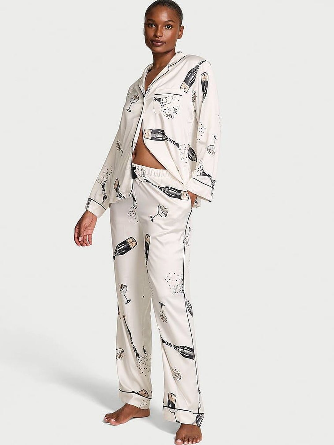 Victoria's Secret Women Printed Night suit-picture-44