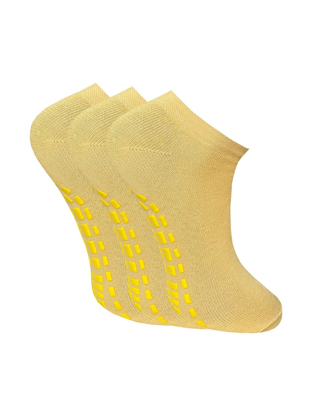 HEBTROCO Women Pack of 3 Cotton Blend Assorted Patterned Shoe Liners Socks-image-28