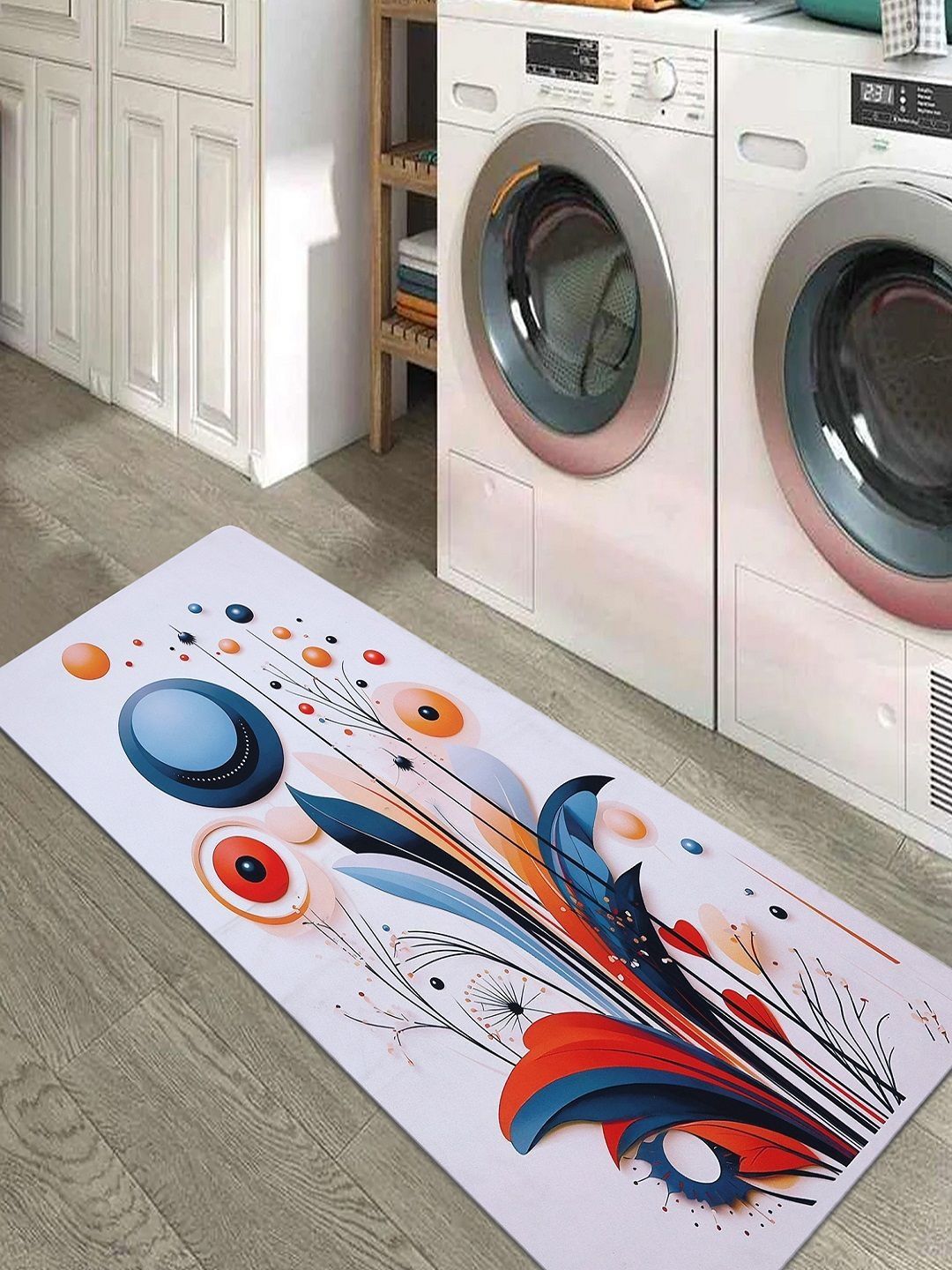 Aura Printed Anti Skid Kitchen Mat-picture-12