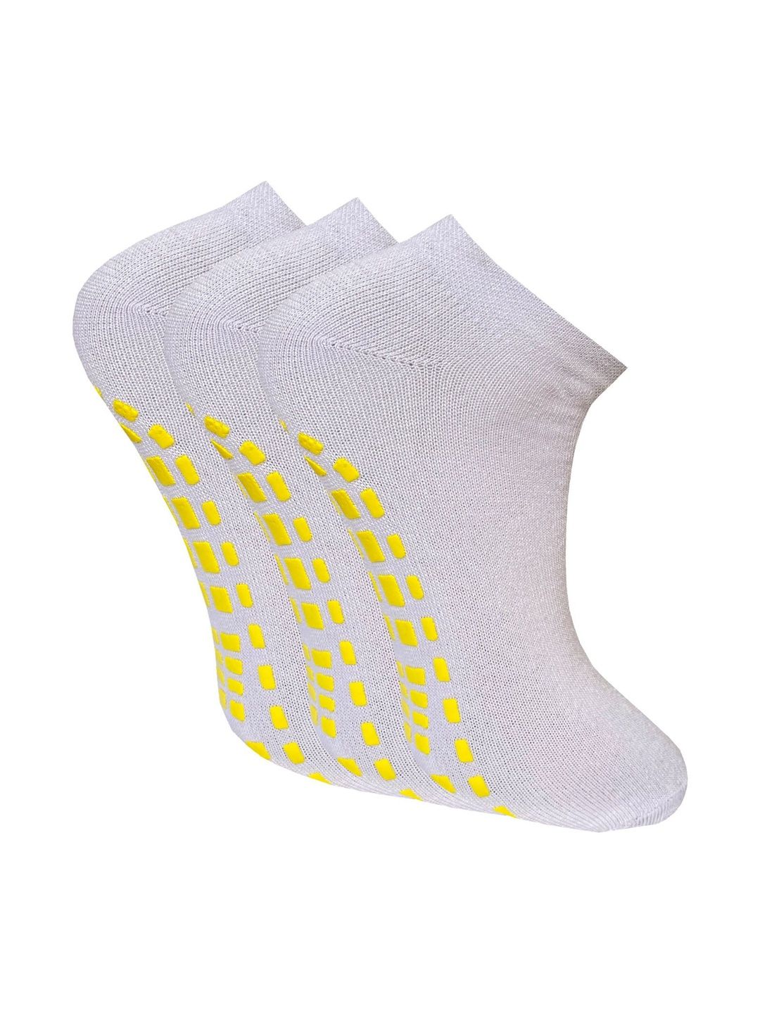 HEBTROCO Women Pack of 3 Cotton Blend Assorted Patterned Shoe Liners Socks-image-40