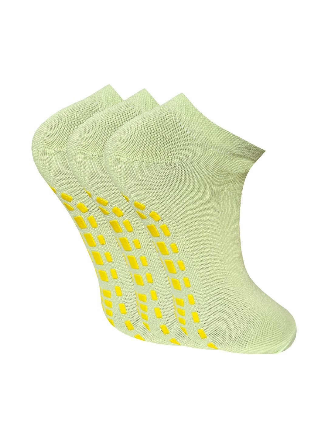 HEBTROCO Women Pack of 3 Cotton Blend Assorted Patterned Shoe Liners Socks-image-46