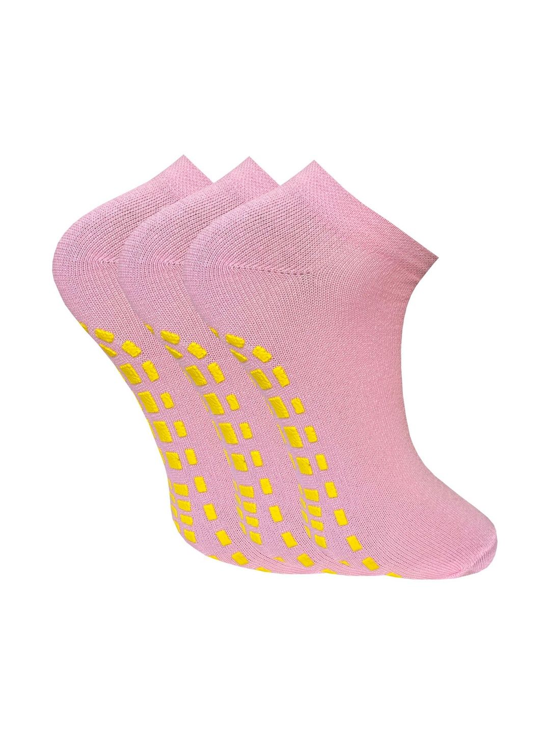 HEBTROCO Women Pack of 3 Cotton Blend Assorted Patterned Ankle Length Socks-image-42