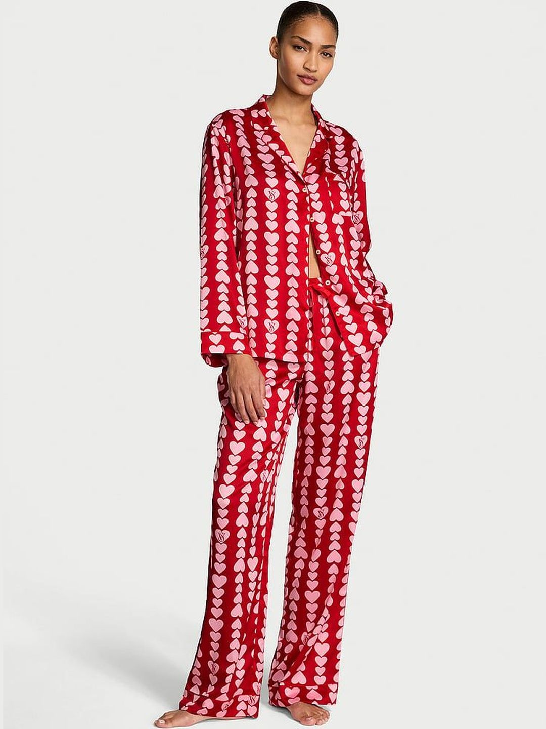 Victoria's Secret Women Printed Night suit-picture-56