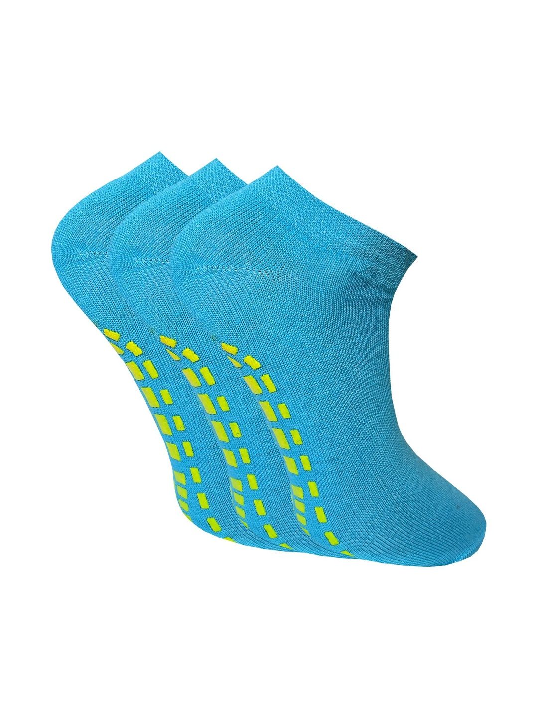 HEBTROCO Women Pack of 3 Cotton Blend Assorted Patterned Shoe Liners Socks-image-44