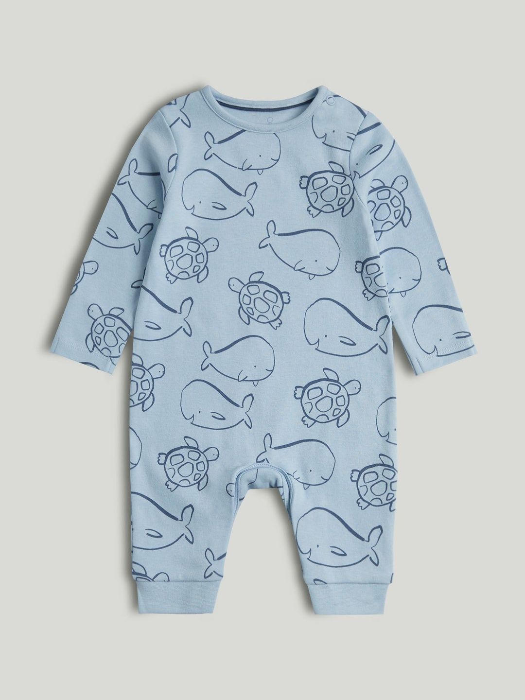 mothercare Infant Boys Printed Pure Cotton Rompers-picture-23