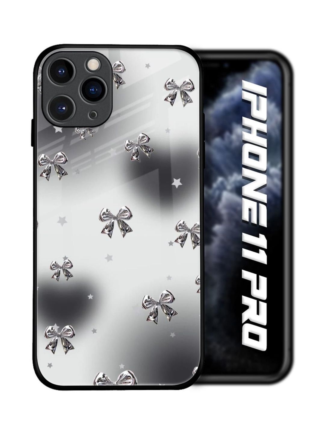 QRIOH Geometric Printed iPhone 11 Pro Back Case Mobile Accessories-picture-54