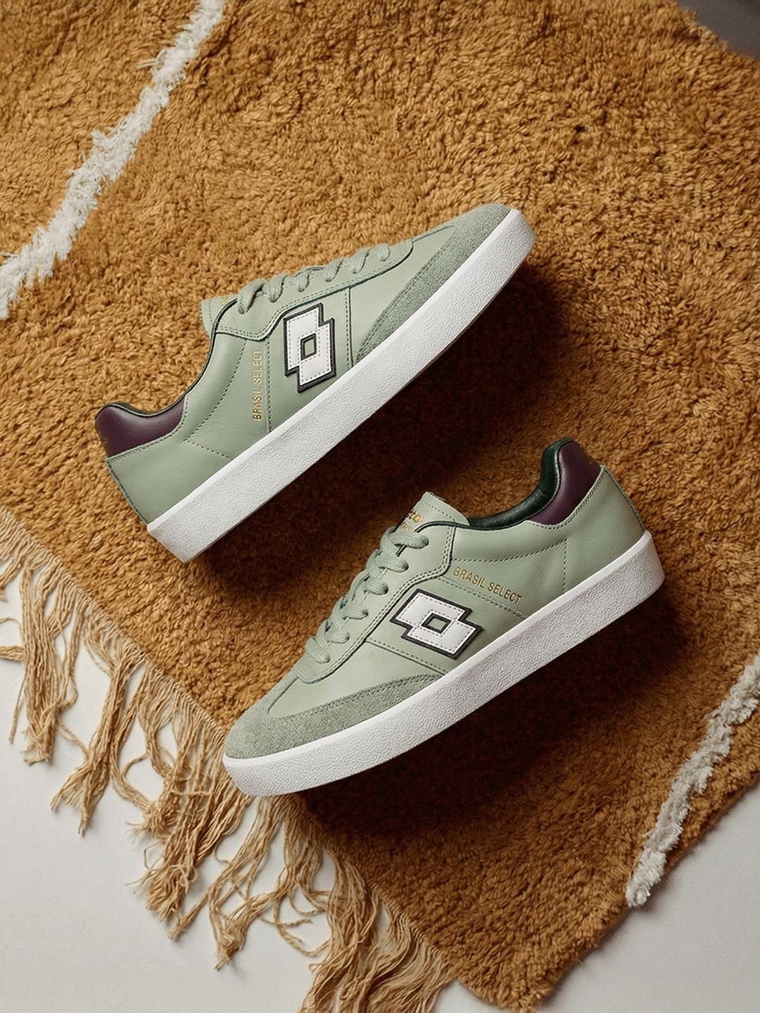 Lotto Women Brasil Select OG - Matcha Green Sneakers-picture-40
