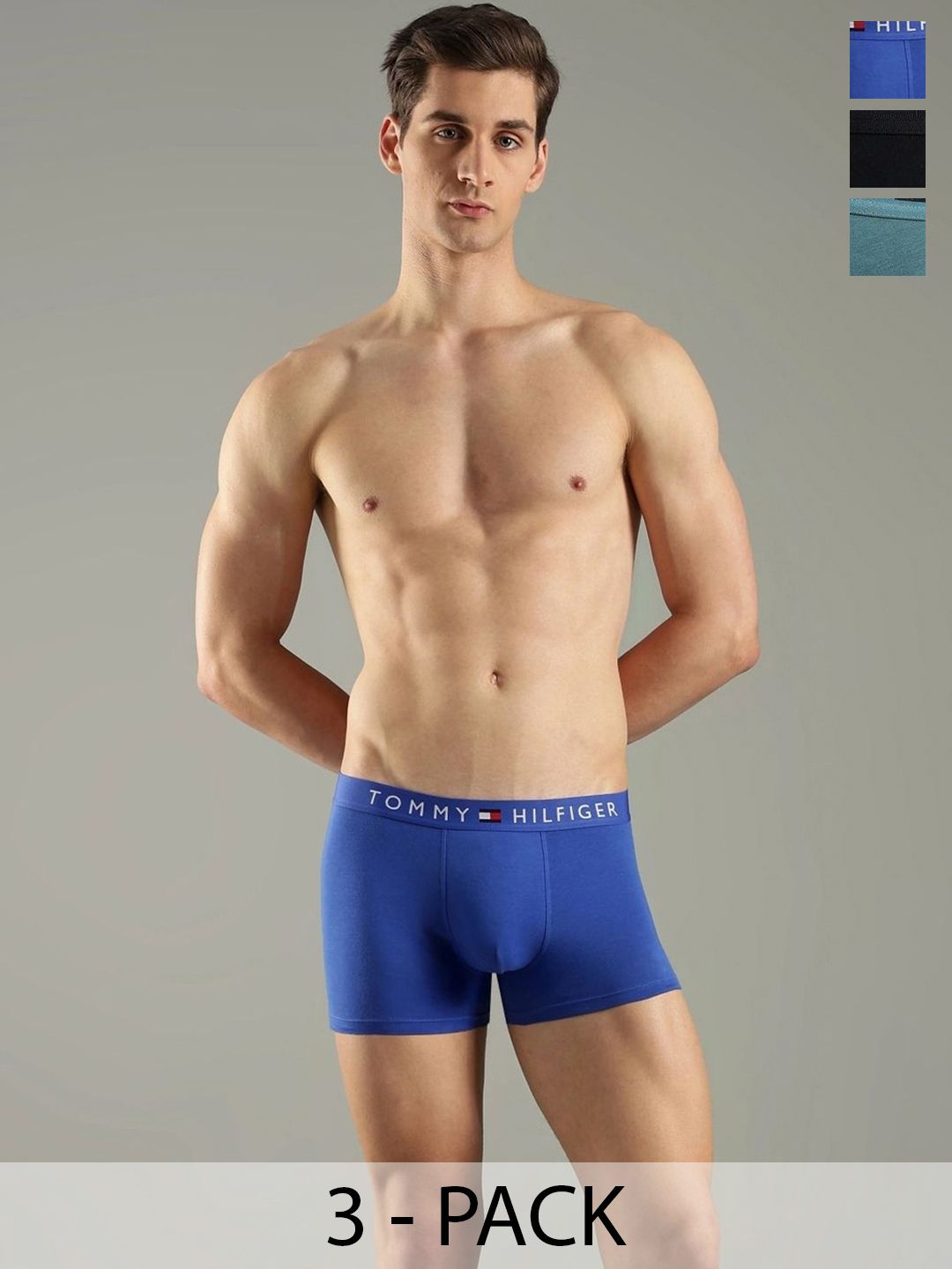 Tommy Hilfiger Pack Of 3 Cotton Short Trunk-picture-41