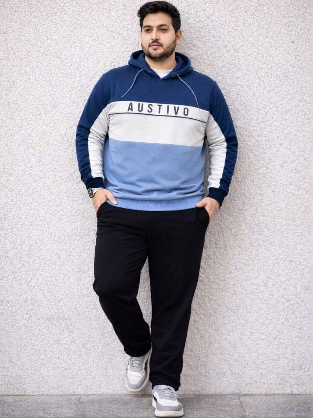 AUSTIVO Printed Hooded Neck Tracksuits-picture-38