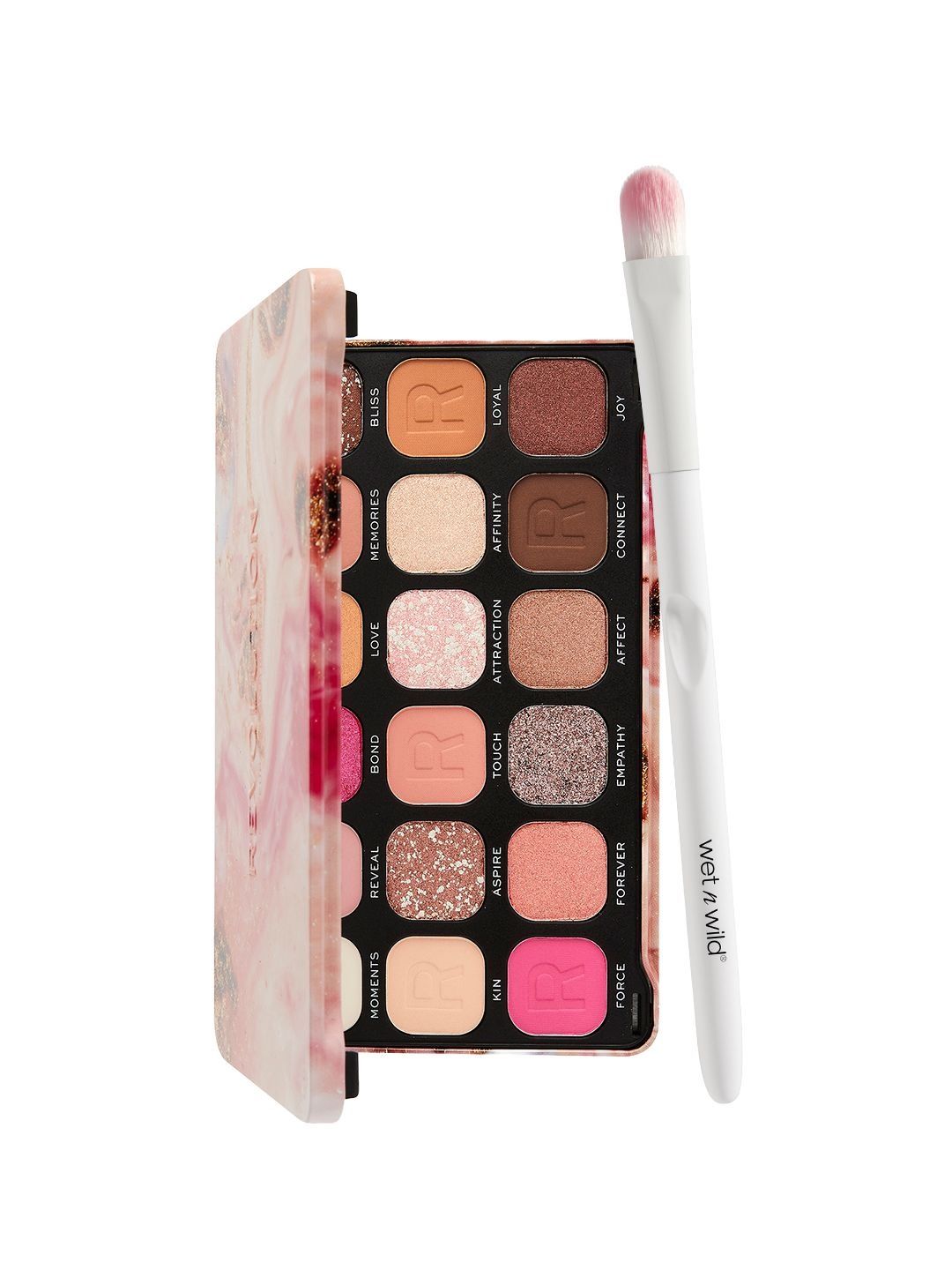 Makeup Revolution Flawless Eyeshadow With Brush - Moments, Reveal, bono, Love, Bliss, Joy-picture-36