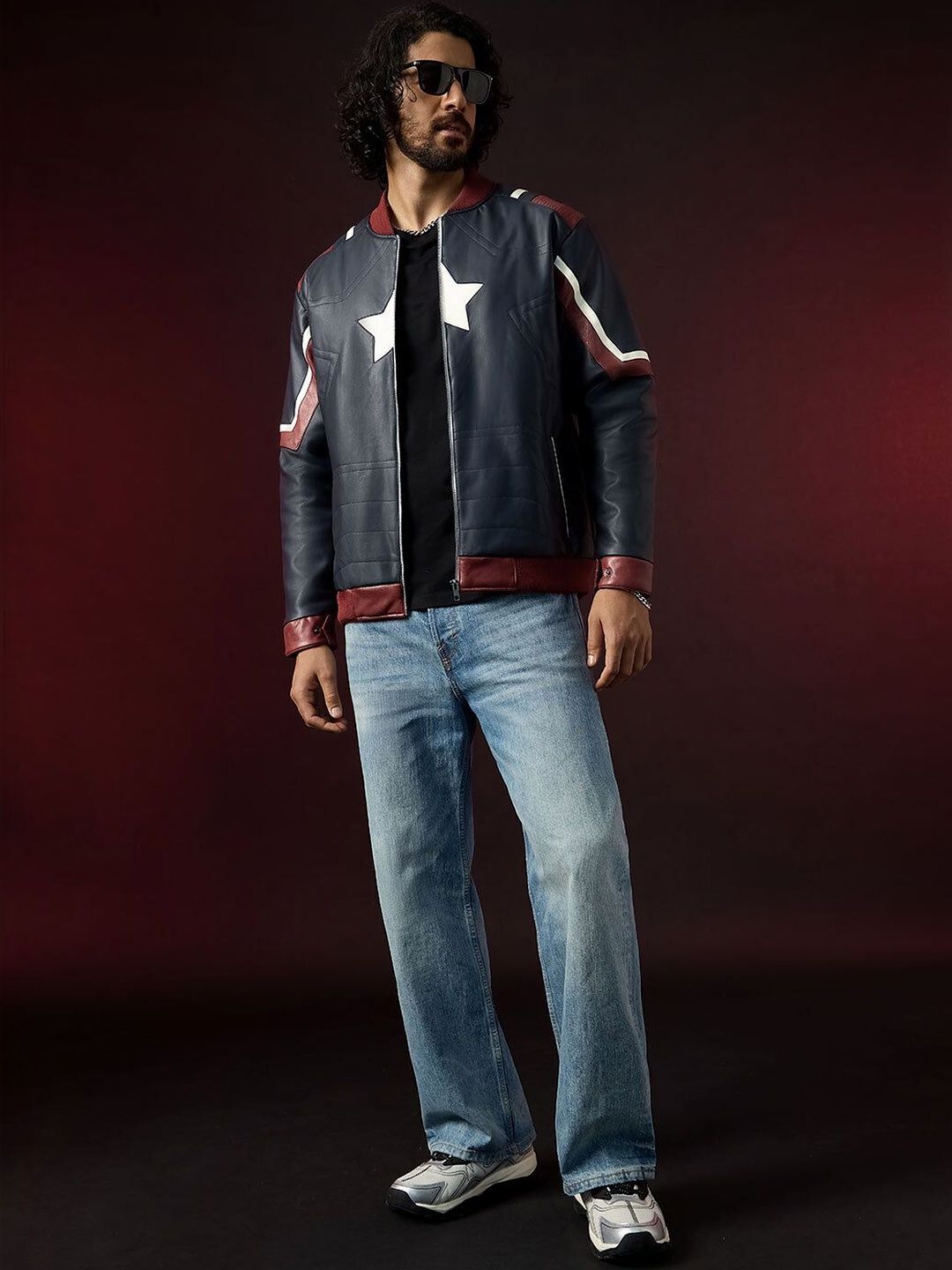 The Souled Store Men Lightweight Biker Jacket-picture-32