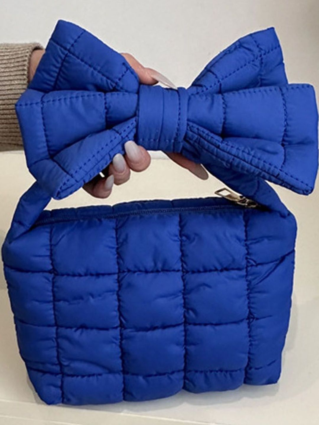 Lara Karen PU Handheld Bag with Bow Detail-picture-35