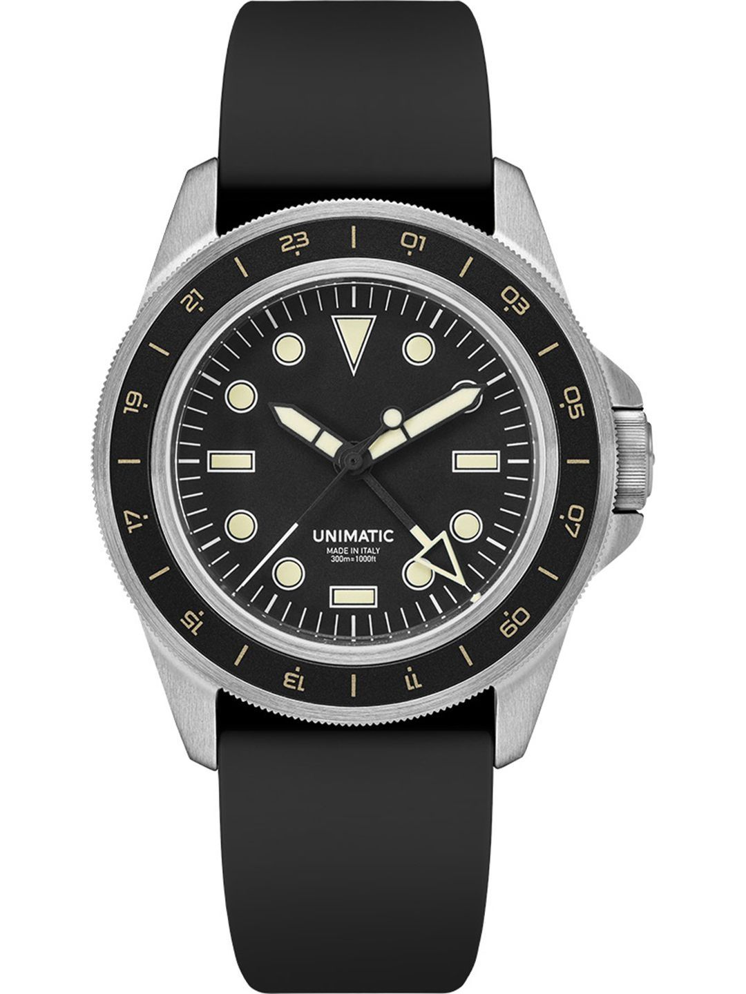 UNIMATIC Men Dial & Straps Analogue Multi Function Automatic Motion Powered Watch U1-GMT-DHB-picture-14