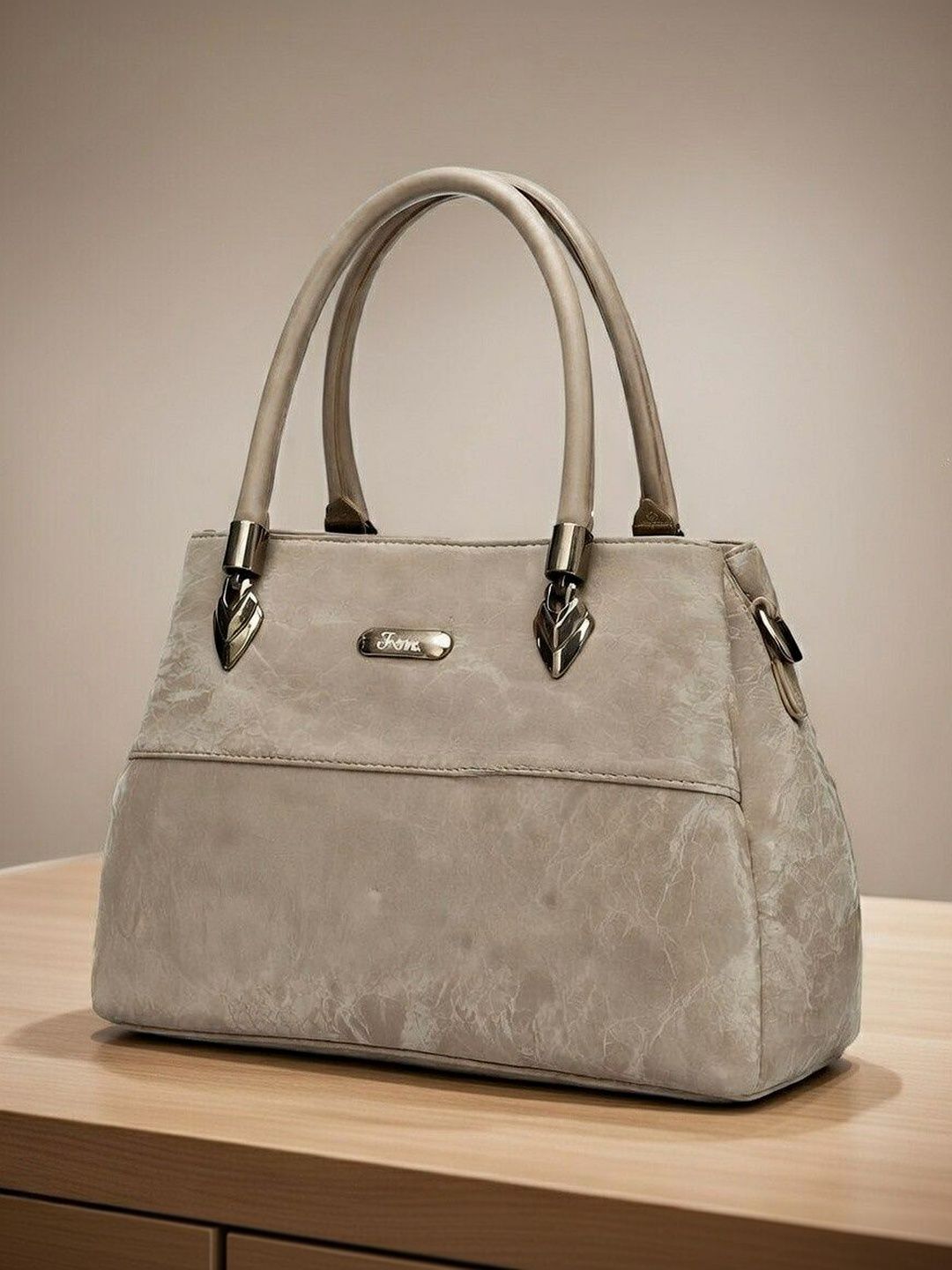 Elecsera Textured Structured Handheld Bag with Quilted-picture-33