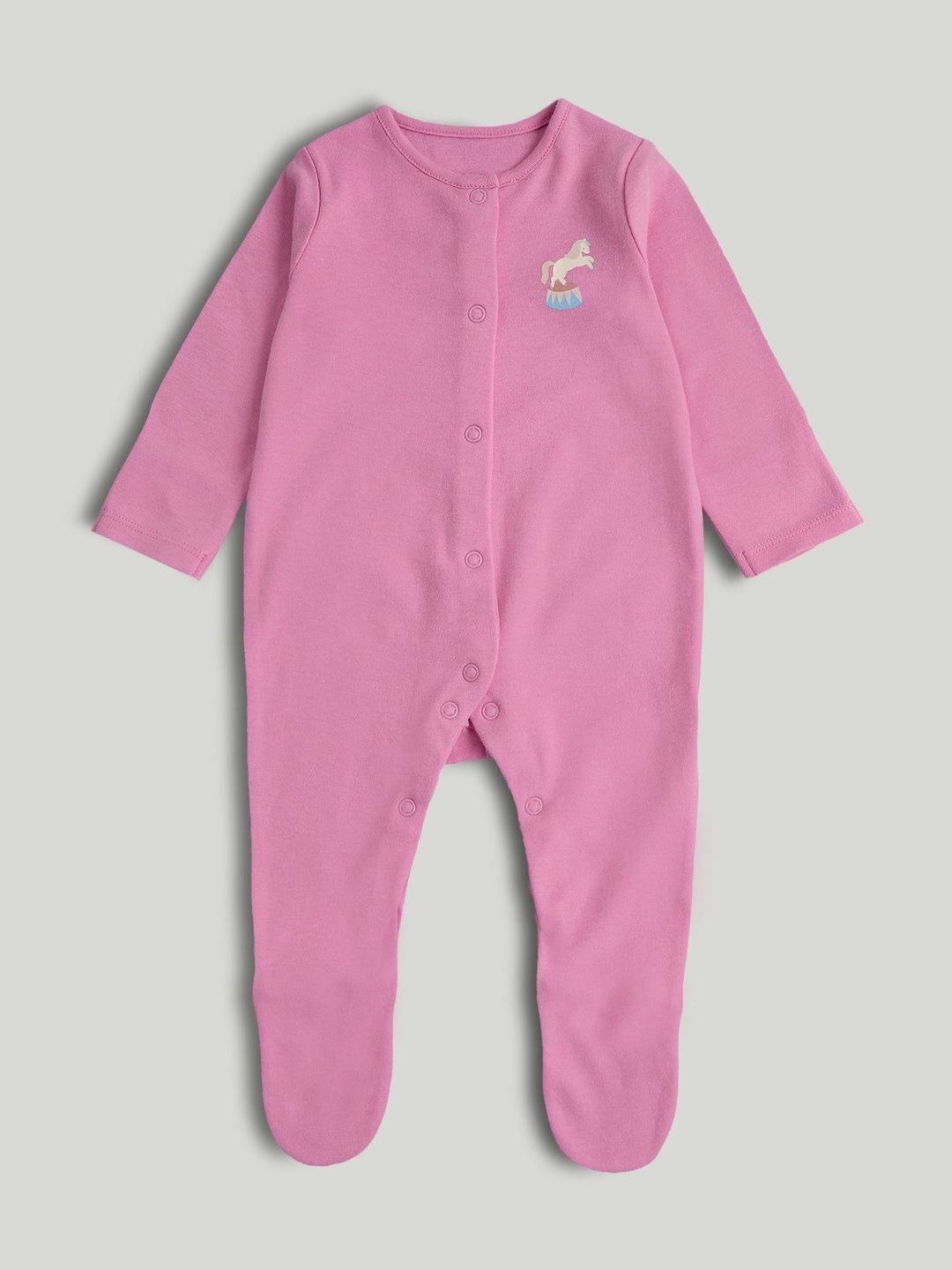 mothercare Girls Pack of 3 Printed Sleepsuit-picture-37