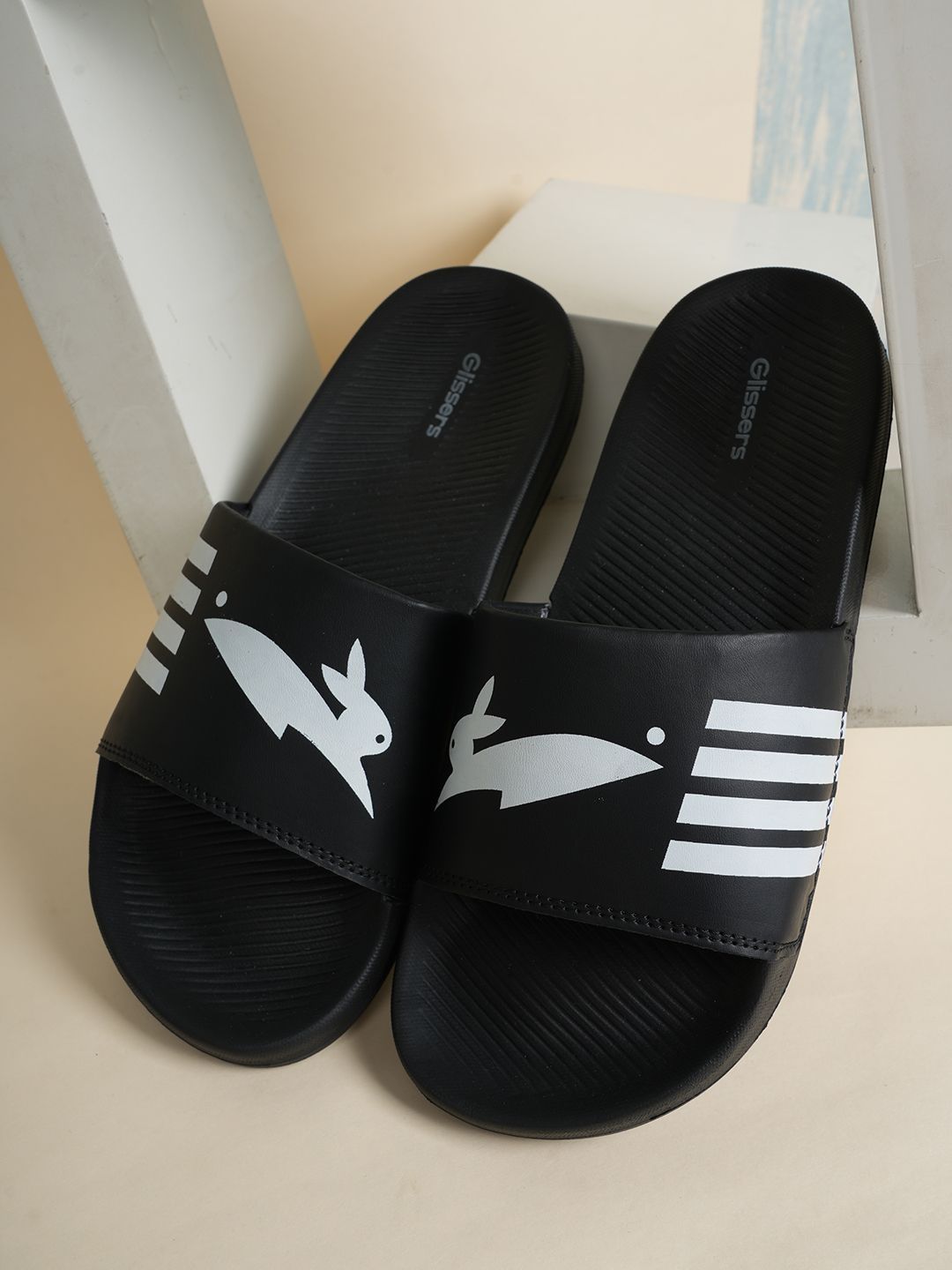 GLISSERS Men Printed Sliders-picture-18
