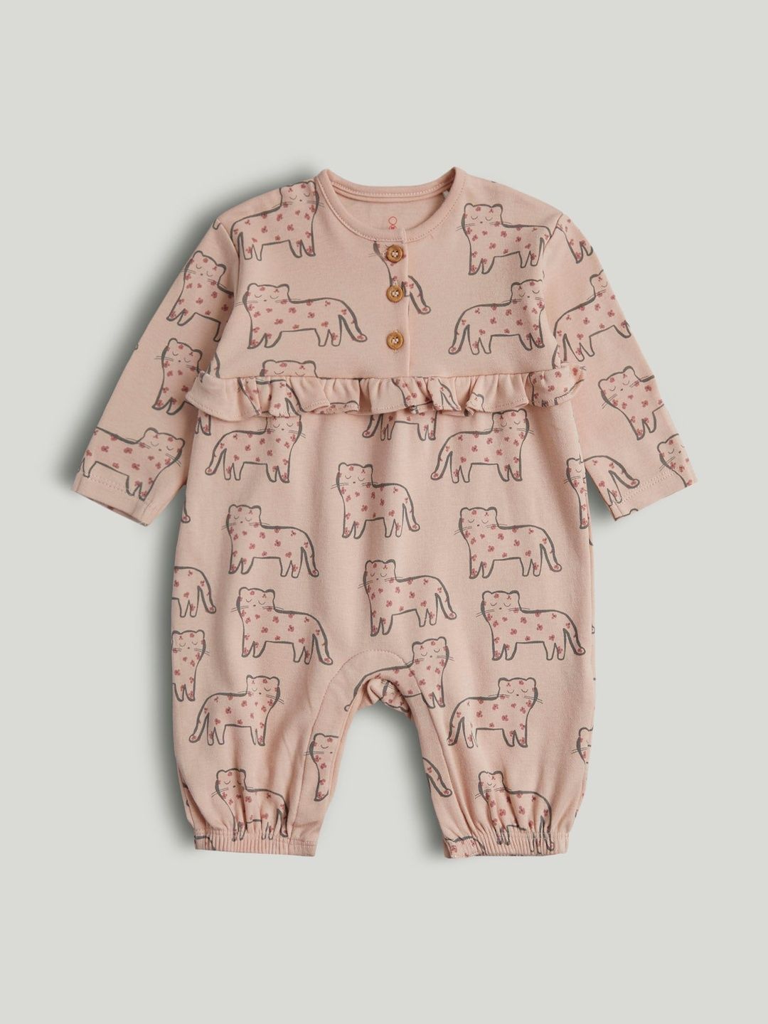 mothercare Infants Girls Printed Cotton Rompers-picture-32