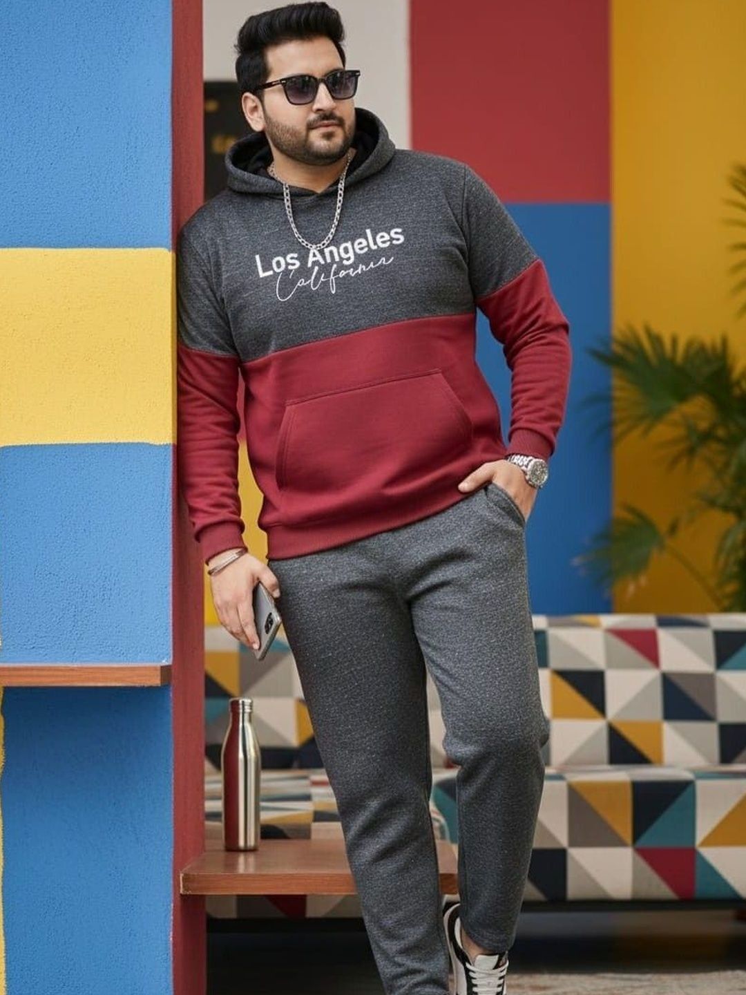 AUSTIVO Printed Hooded Neck Tracksuits-picture-56