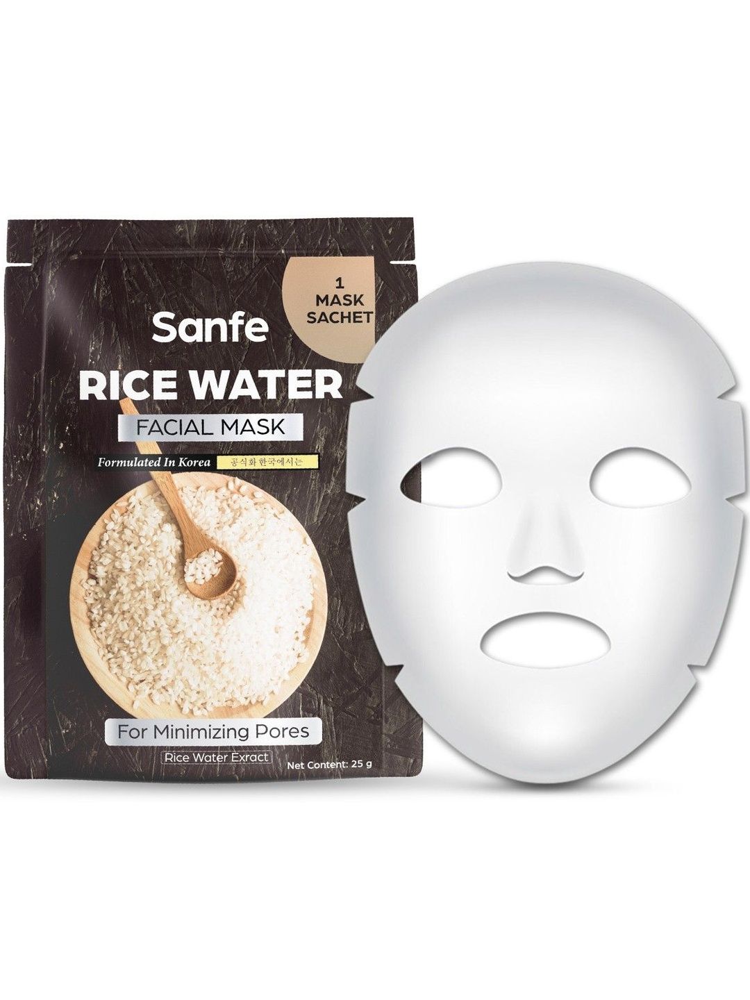 Sanfe Rice Water Sheet Mask - 25 g-picture-45
