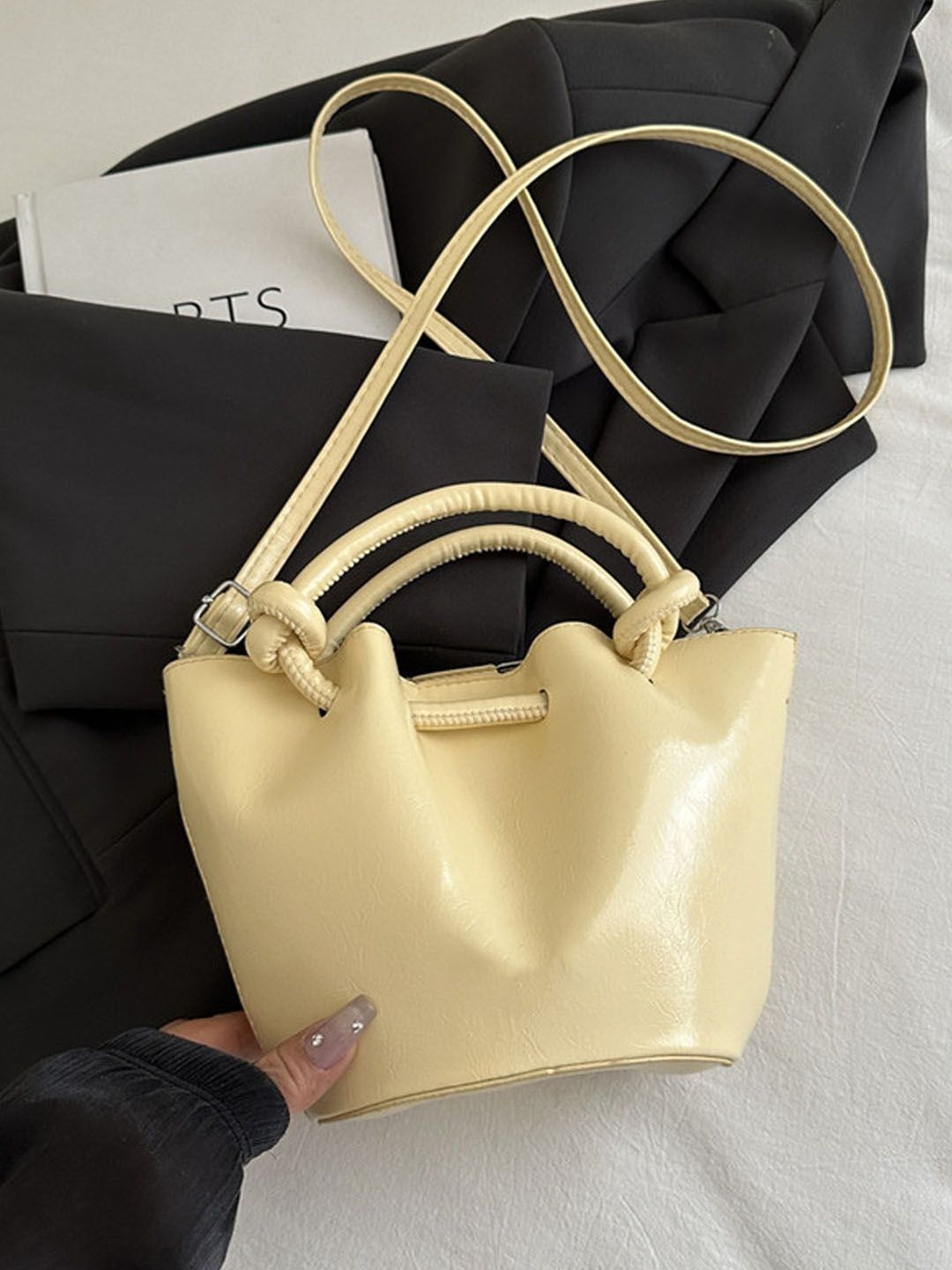 Lara Karen PU Bucket Handheld Bag-picture-13