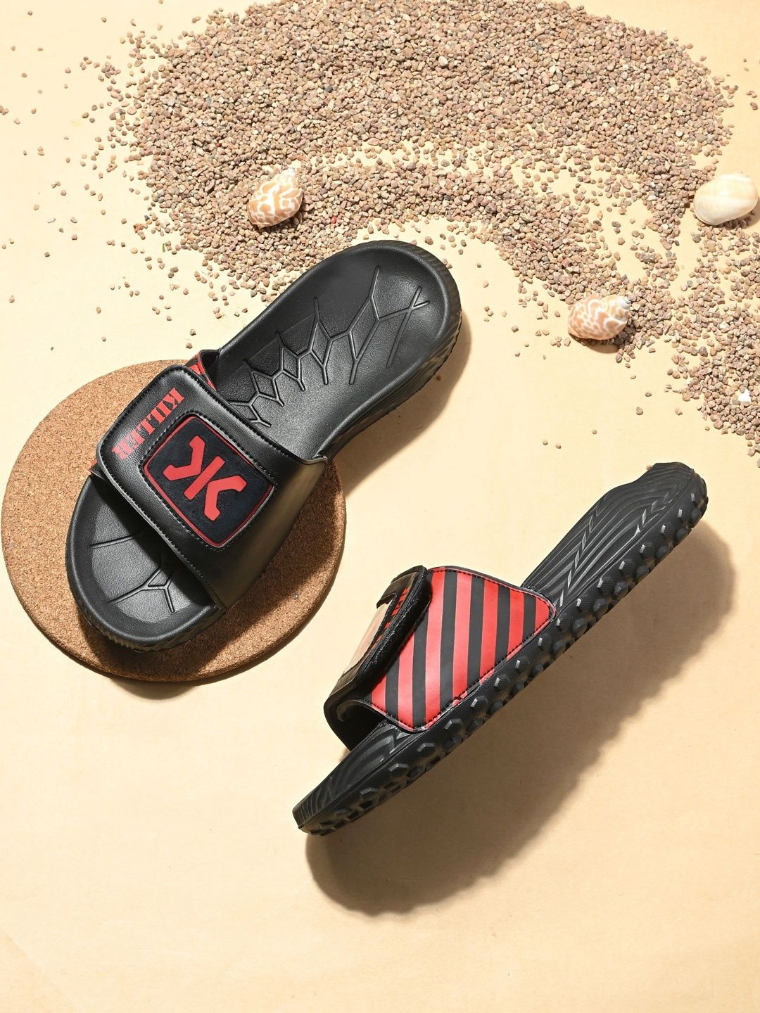 Killer Men Striped Sliders-picture-58