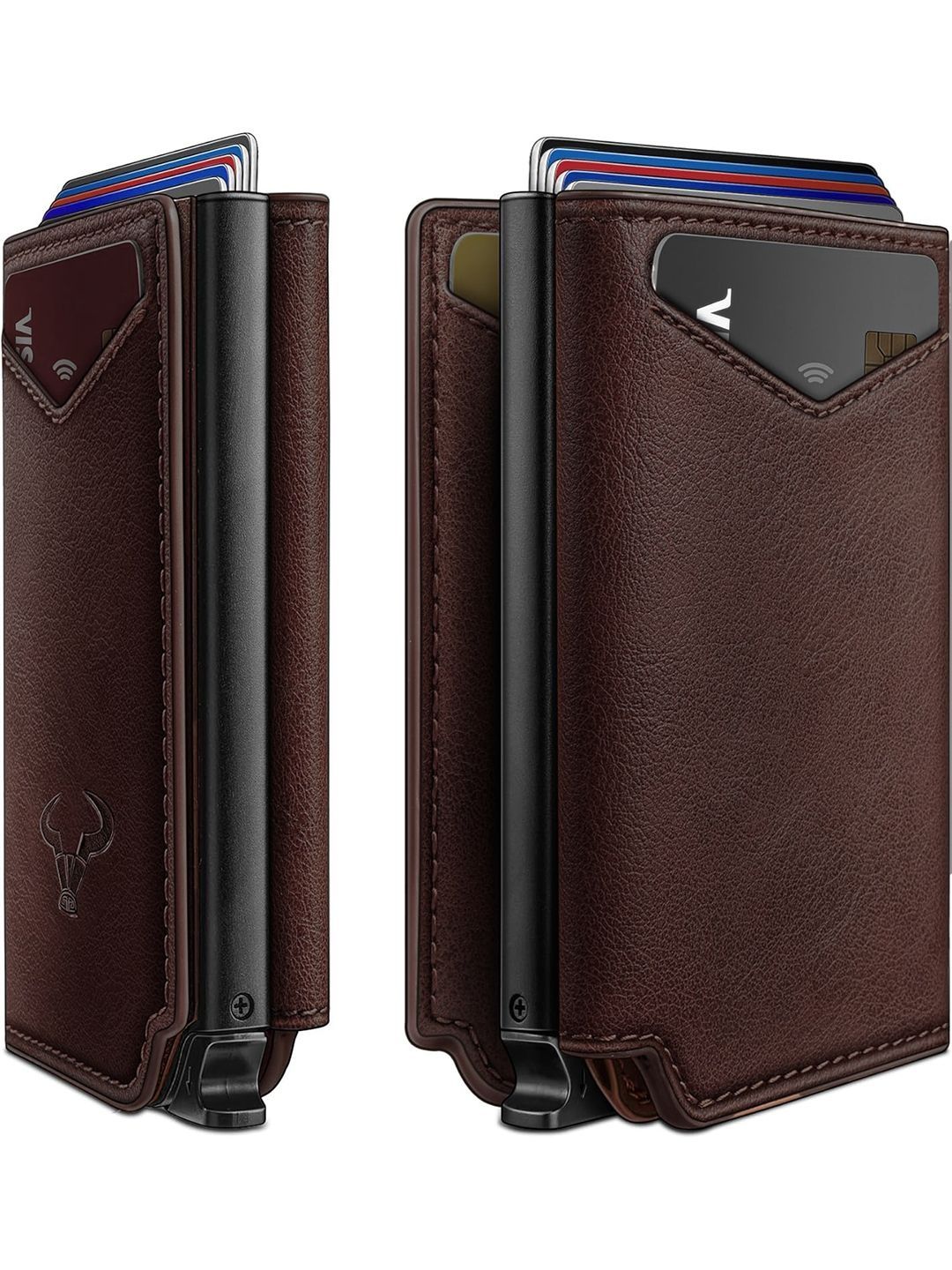 VOGARD Unisex Leather Two Fold Wallet-picture-45